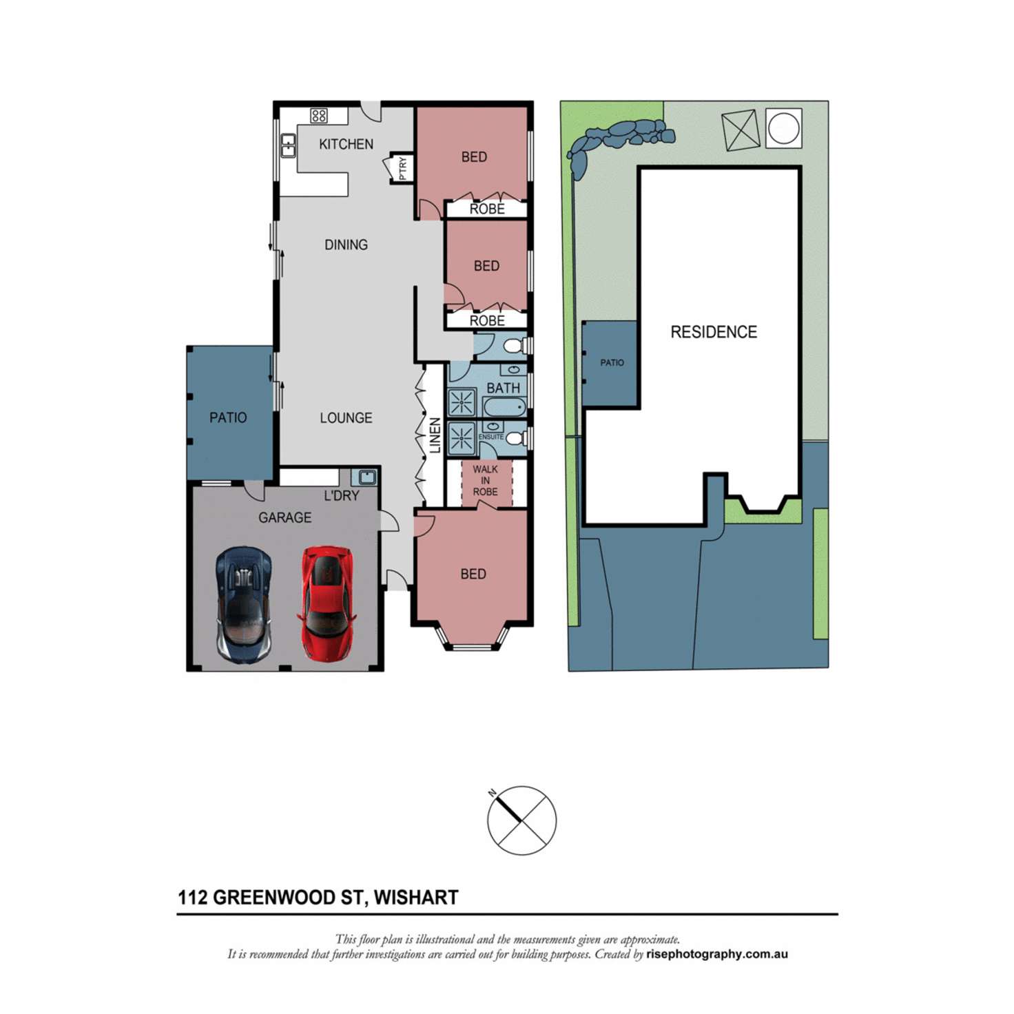 Floorplan of Homely house listing, 112 Greenwood Street, Wishart QLD 4122