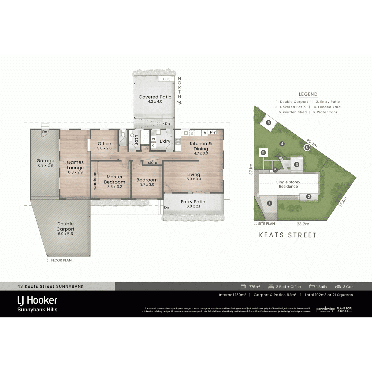 Floorplan of Homely house listing, 43 Keats Street, Sunnybank QLD 4109