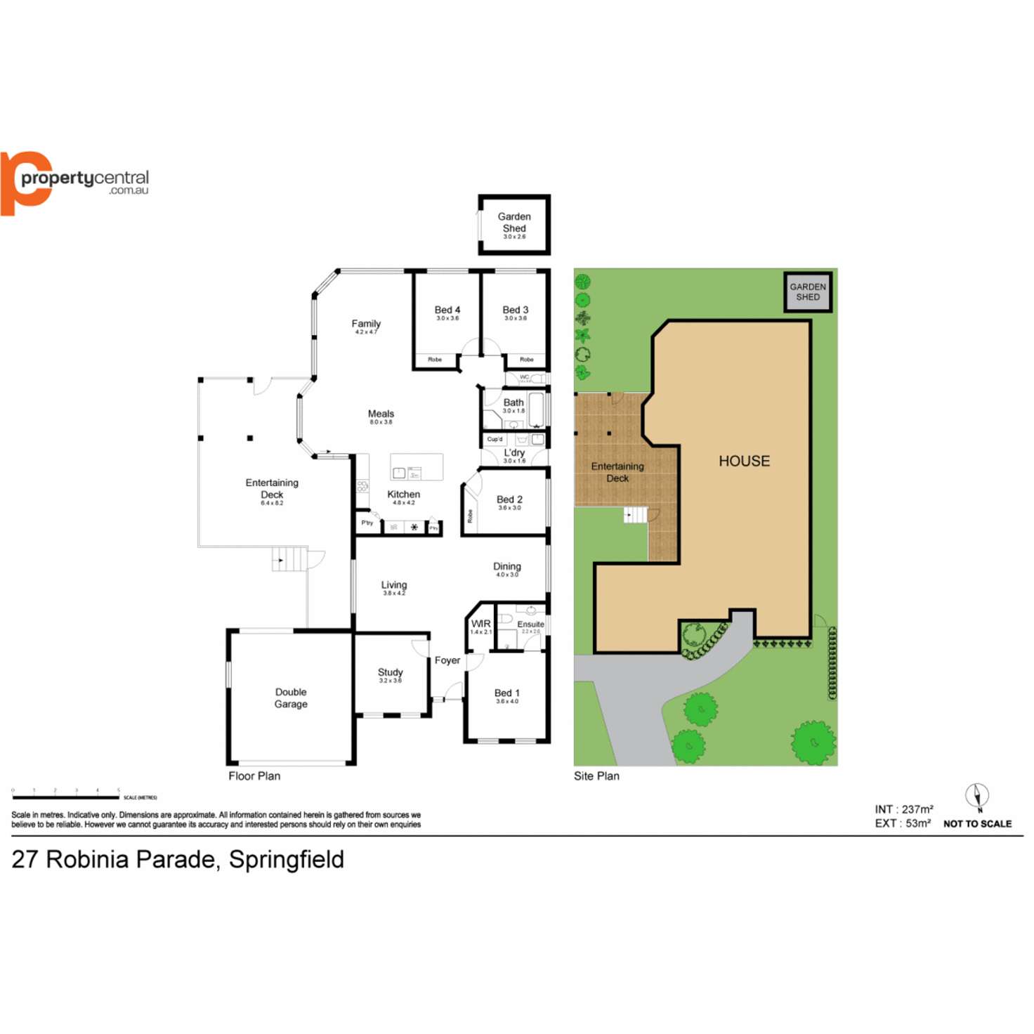 Floorplan of Homely house listing, 27 Robinia Parade, Springfield NSW 2250