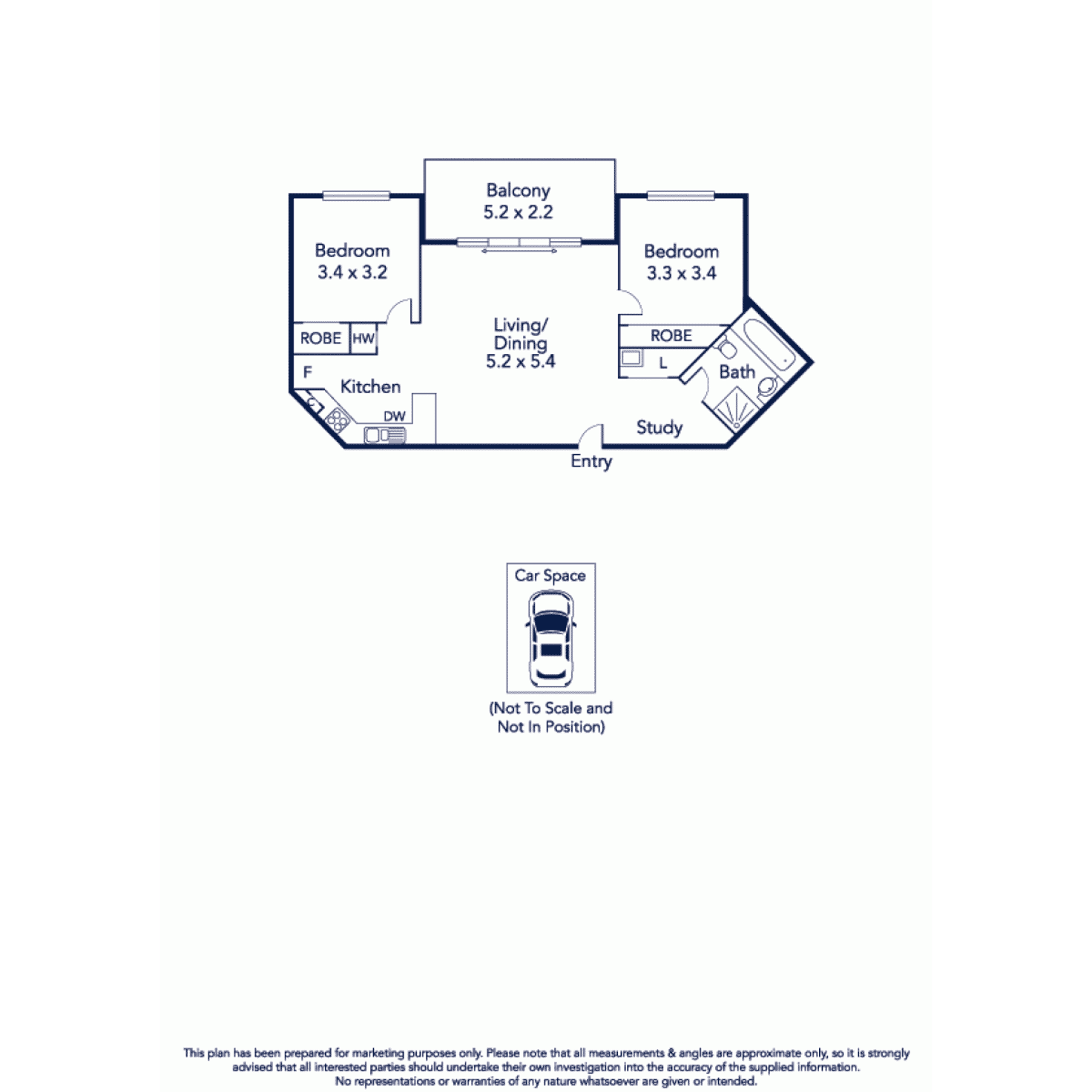 Floorplan of Homely apartment listing, 2/157 Epsom Road, Ascot Vale VIC 3032