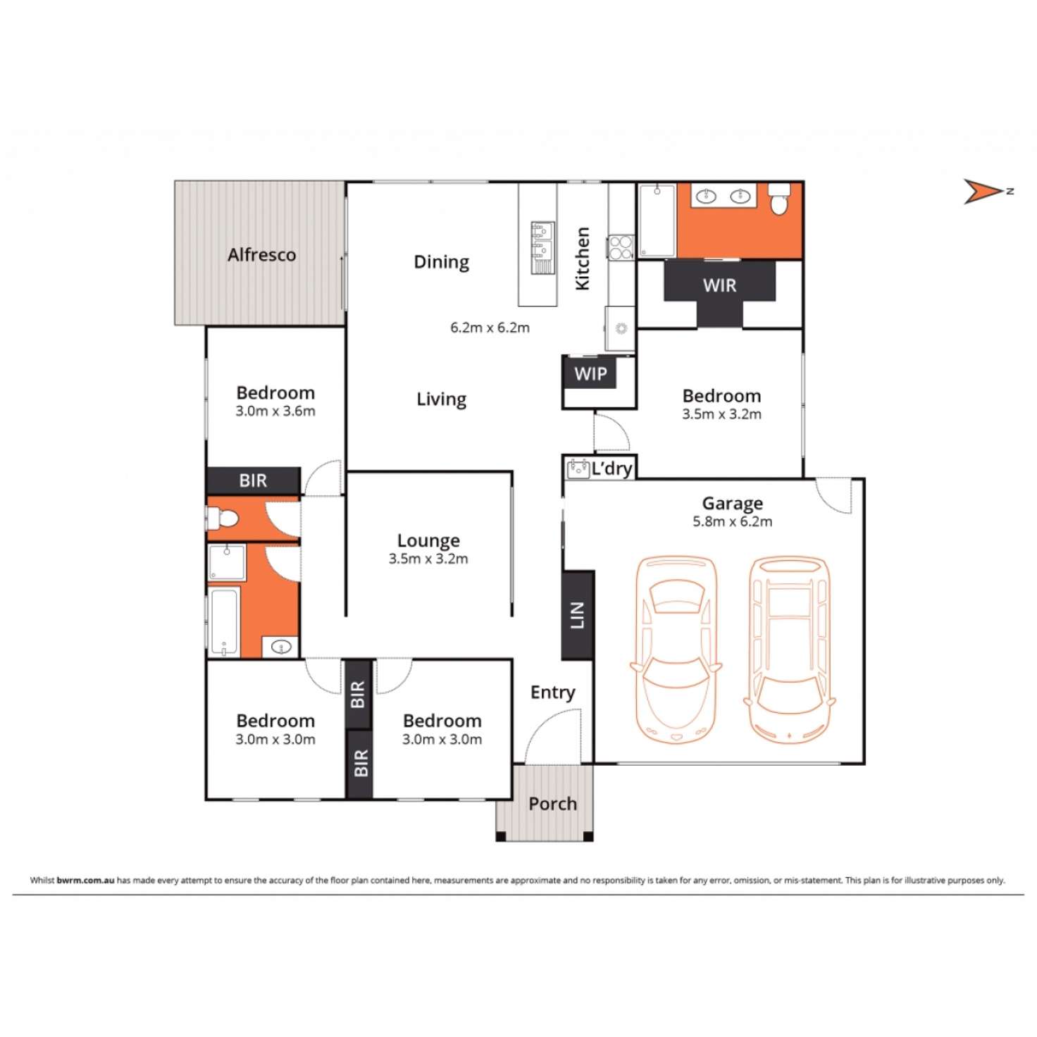 Floorplan of Homely house listing, 34 Capstan Crescent, Curlewis VIC 3222