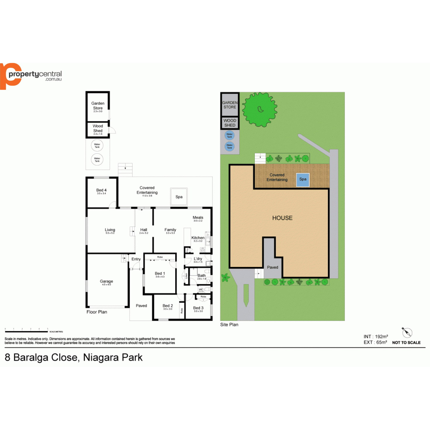 Floorplan of Homely house listing, 8 Baralga Close, Niagara Park NSW 2250