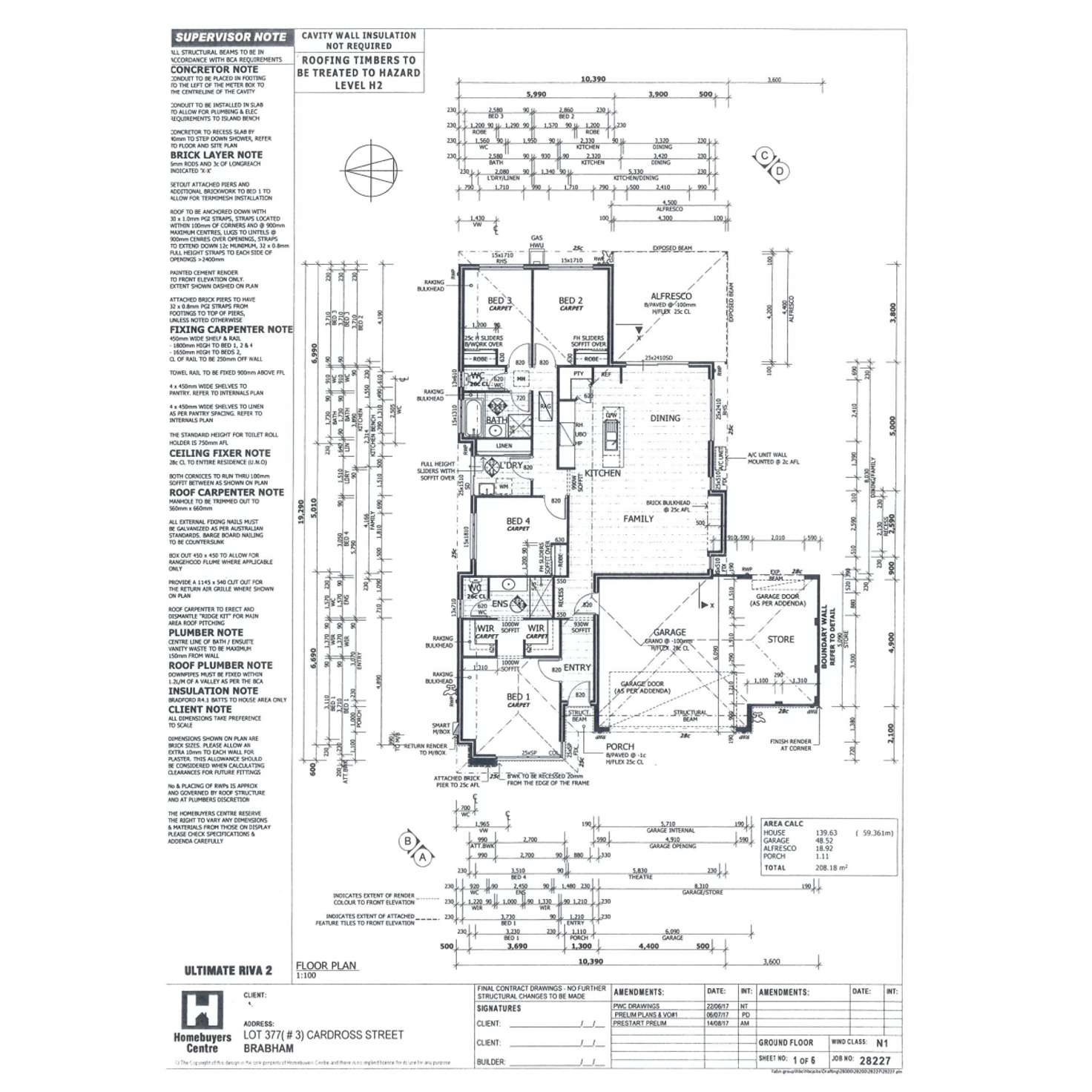 Floorplan of Homely house listing, 3 Cardross Street, Brabham WA 6055