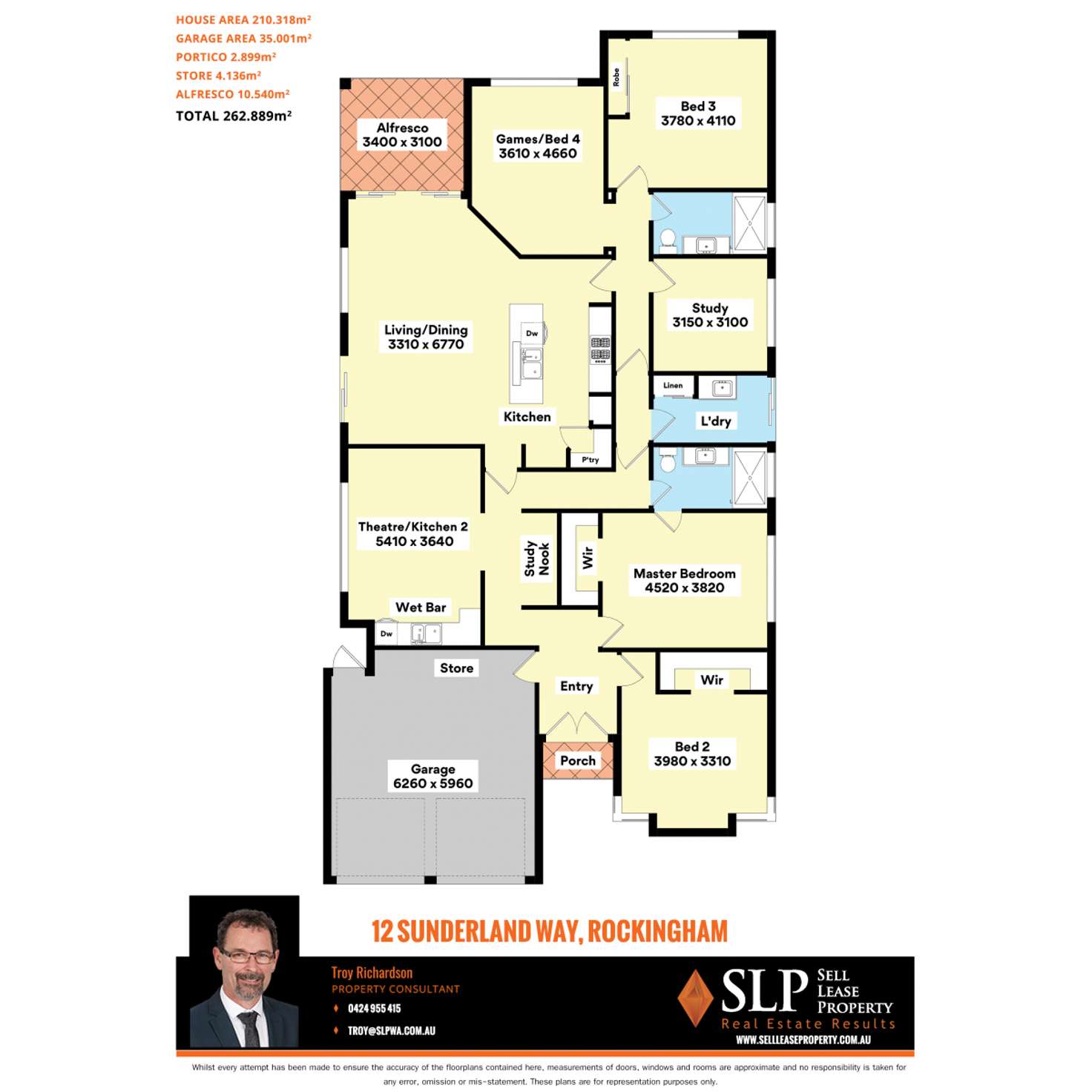Floorplan of Homely house listing, 12 Sunderland Way, Waikiki WA 6169