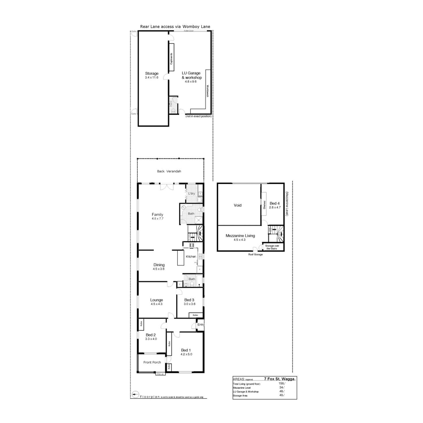 Floorplan of Homely house listing, 7 Fox Street, Wagga Wagga NSW 2650