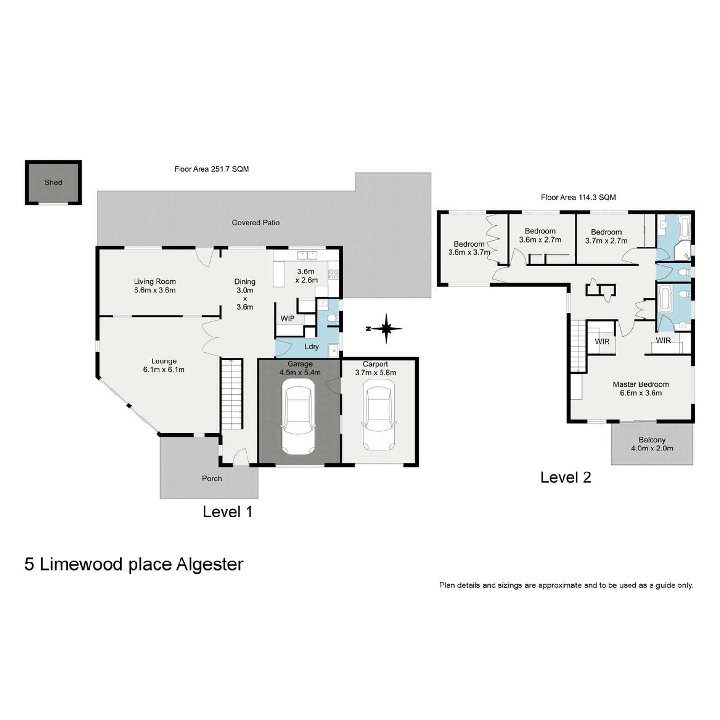 Floorplan of Homely house listing, 5 Limewood Place, Algester QLD 4115