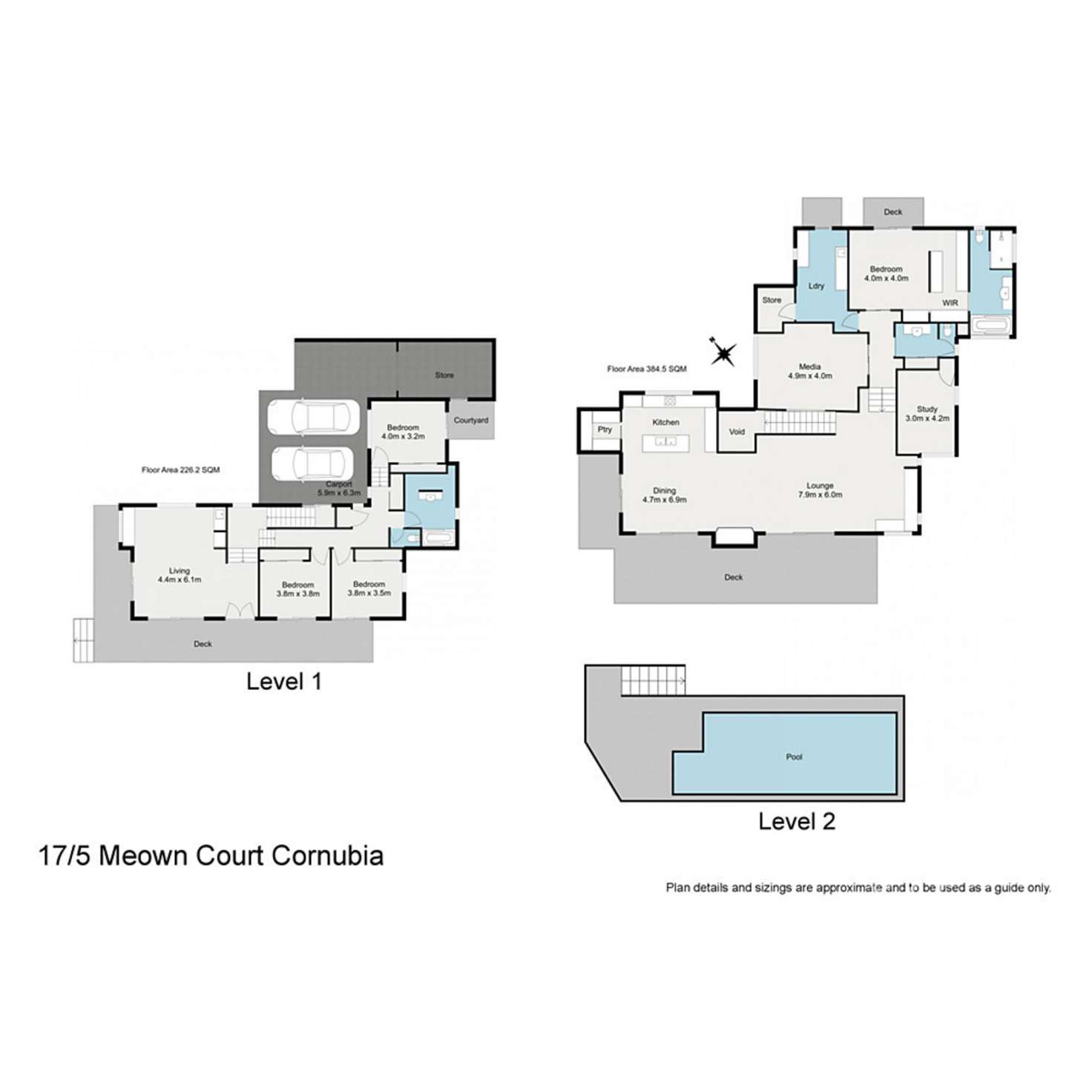 Floorplan of Homely house listing, 17/5 Meown Court, Cornubia QLD 4130