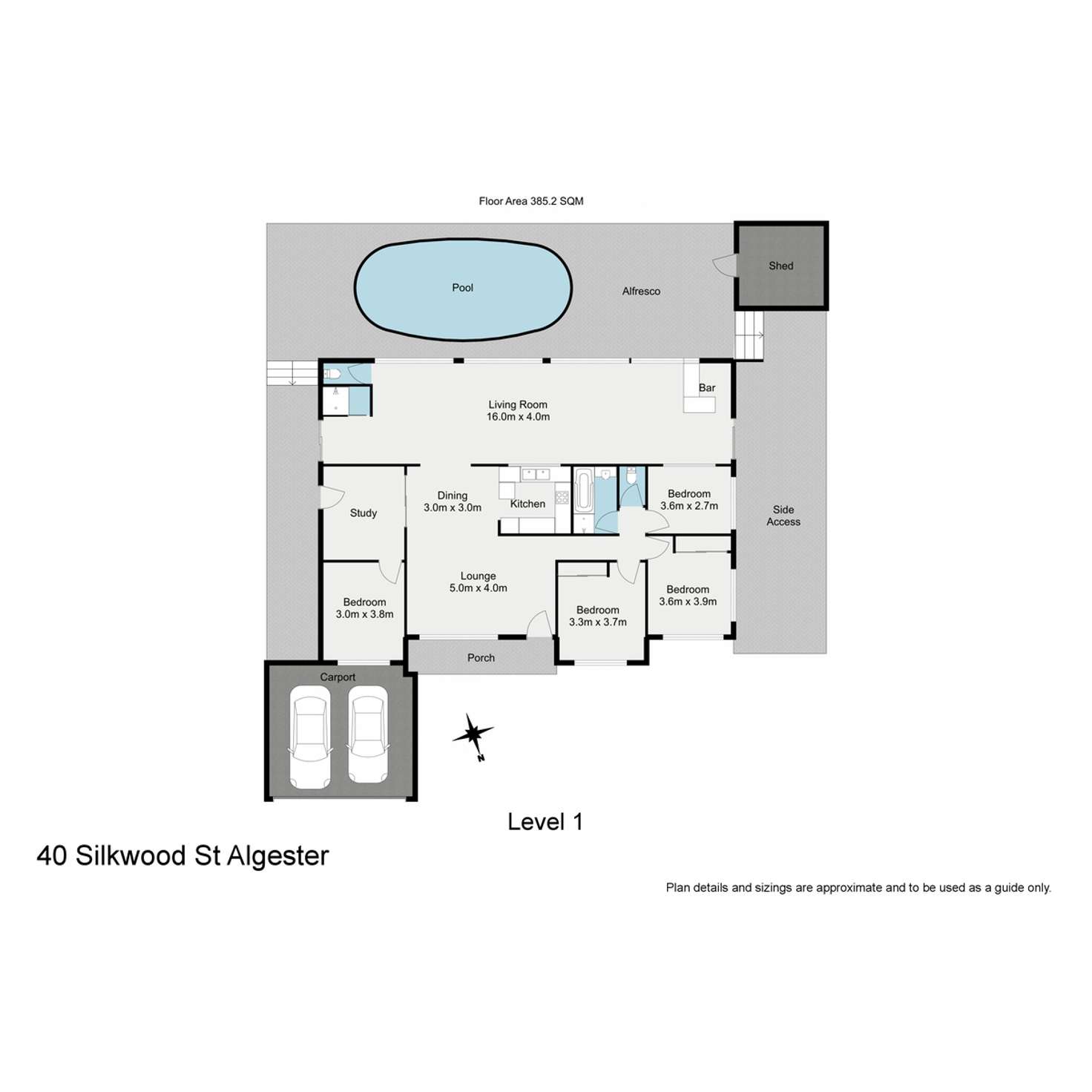 Floorplan of Homely house listing, 40 Silkwood Street, Algester QLD 4115