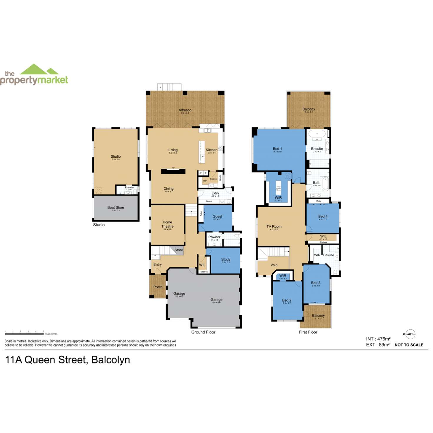 Floorplan of Homely house listing, 11A Queen Street, Balcolyn NSW 2264