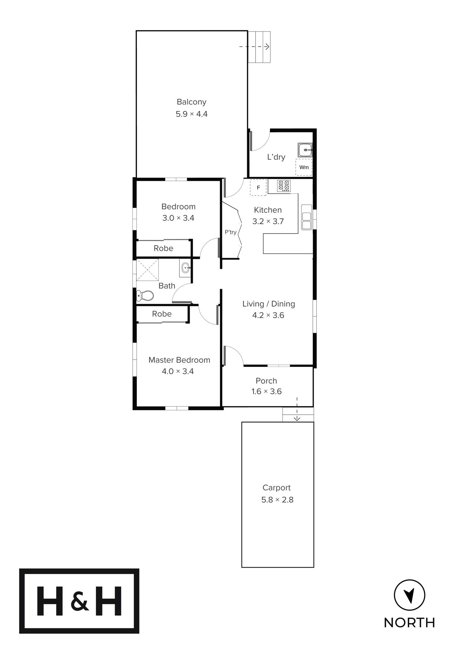 Floorplan of Homely house listing, 15 Pitney Street, Camp Hill QLD 4152