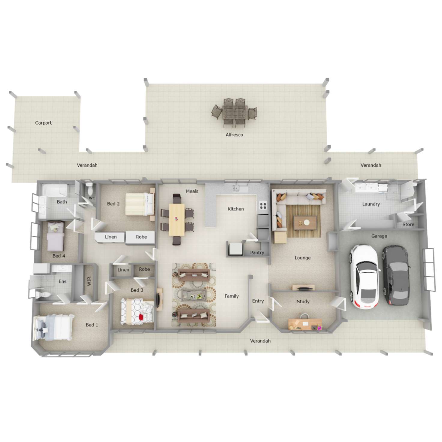 Floorplan of Homely house listing, 9 Cooliabberra Drive, Mount Richon WA 6112