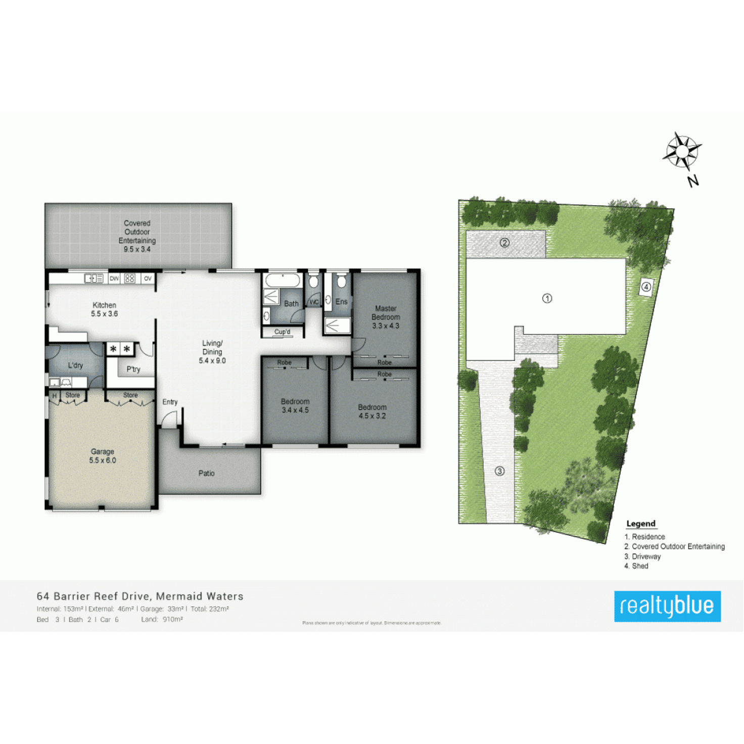 Floorplan of Homely house listing, 64 Barrier Reef Drive, Mermaid Waters QLD 4218
