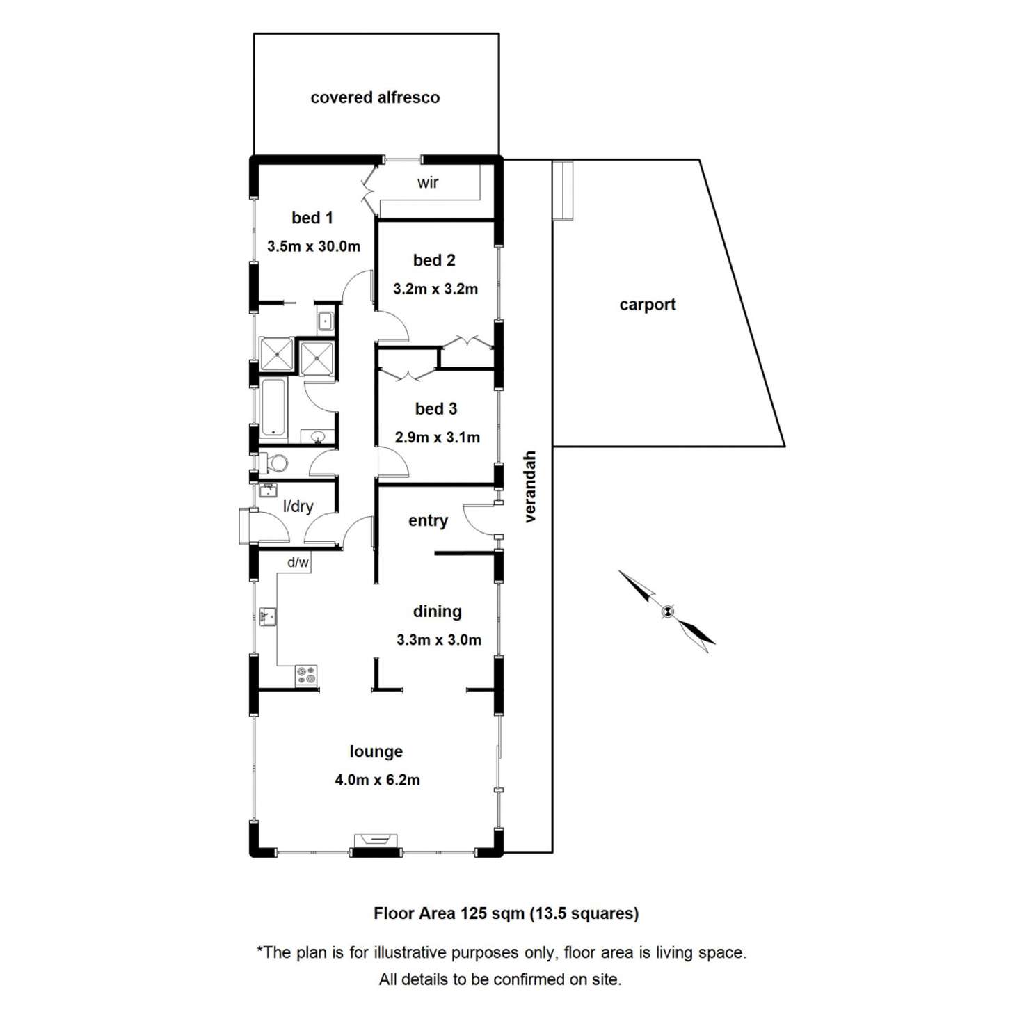 Floorplan of Homely house listing, 38 Caroline Avenue, Cockatoo VIC 3781
