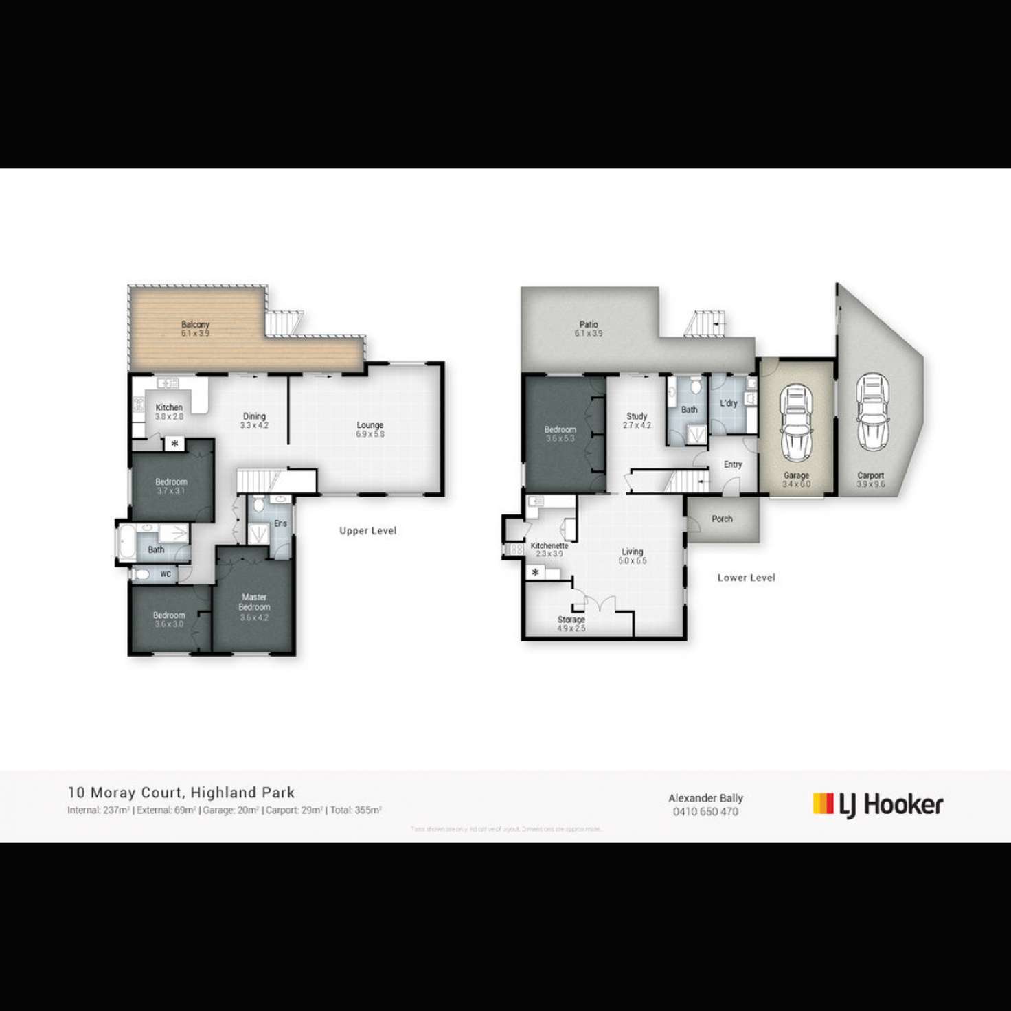 Floorplan of Homely house listing, 10 Moray Court, Highland Park QLD 4211