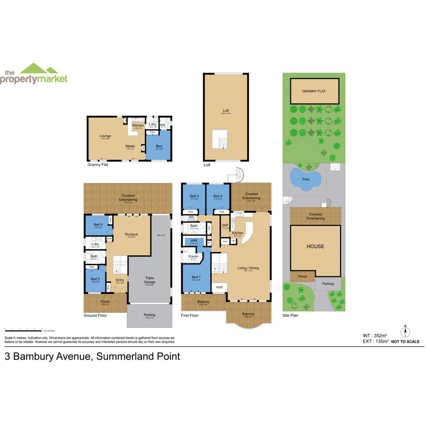 Floorplan of Homely house listing, 3 Bambury Avenue, Summerland Point NSW 2259