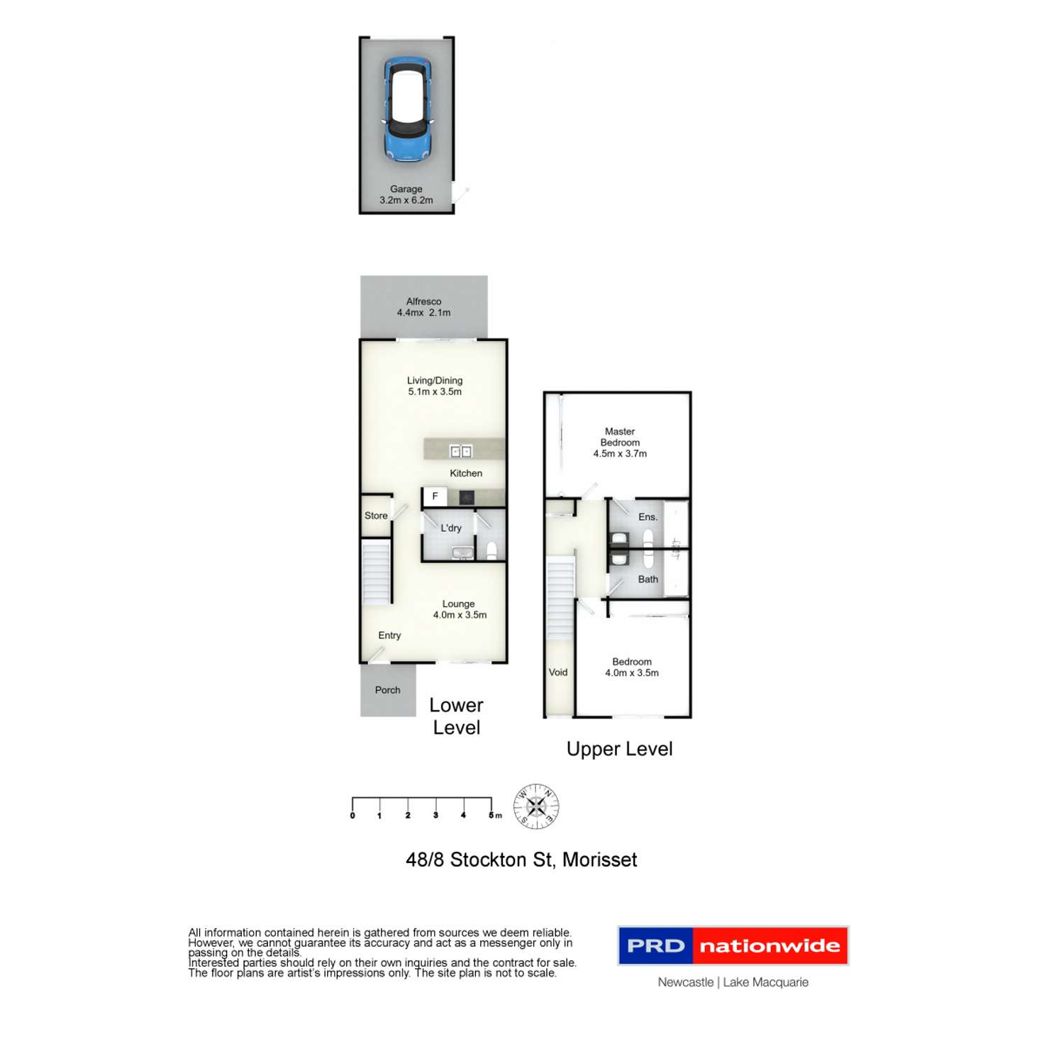 Floorplan of Homely townhouse listing, 48/8 Stockton Street, Morisset NSW 2264