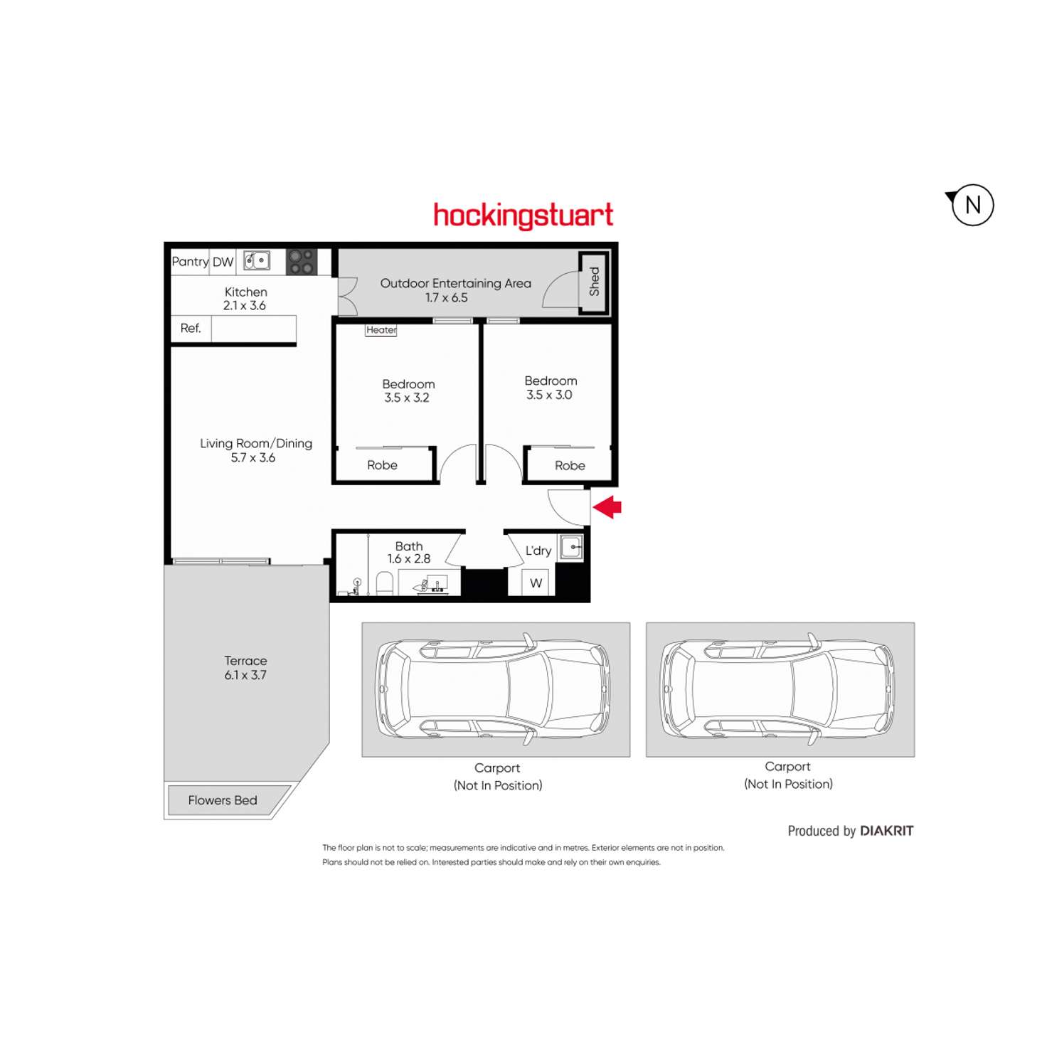 Floorplan of Homely apartment listing, 12/1 Domville Avenue, Hawthorn VIC 3122