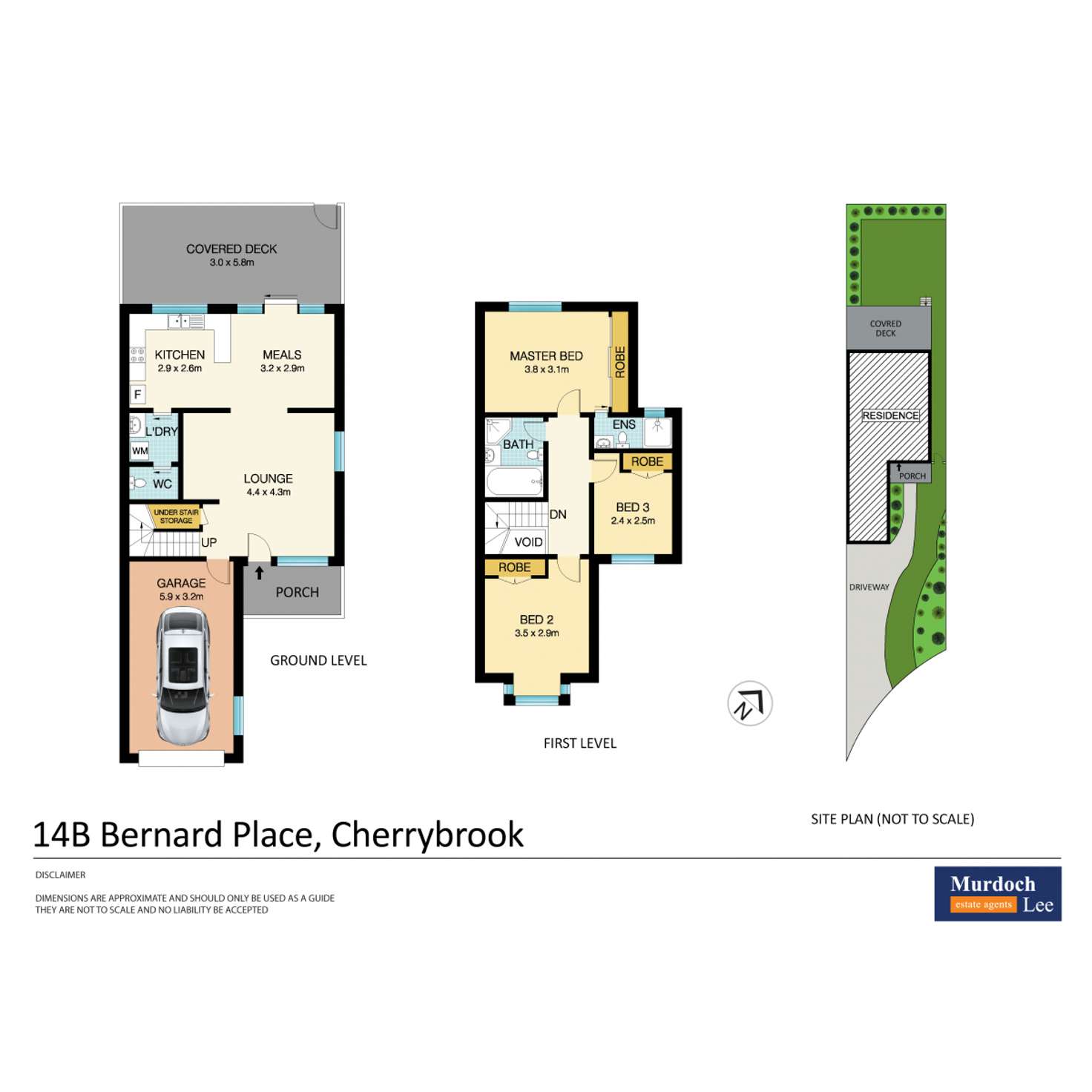 Floorplan of Homely house listing, 14B Bernard Place, Cherrybrook NSW 2126