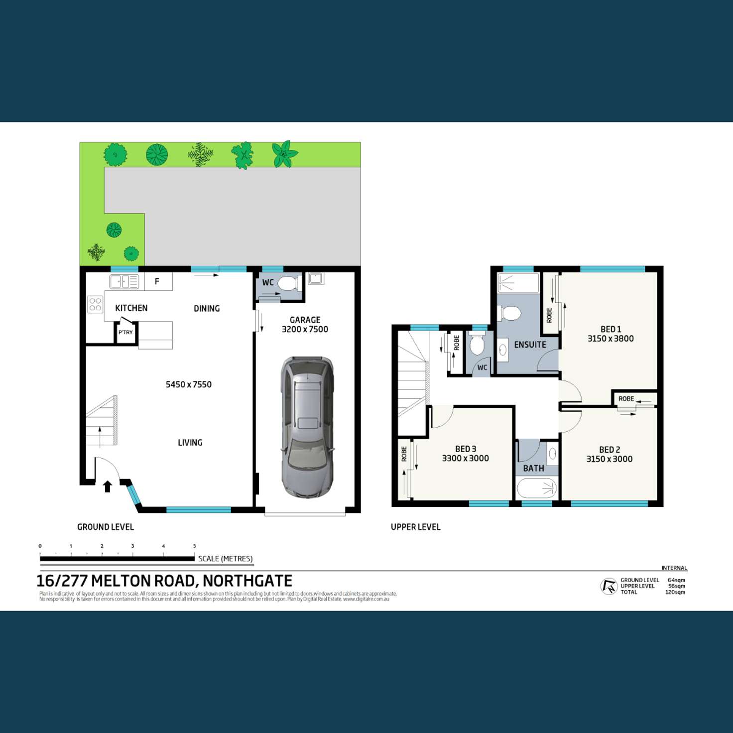 Floorplan of Homely townhouse listing, 16/277 Melton Road, Northgate QLD 4013