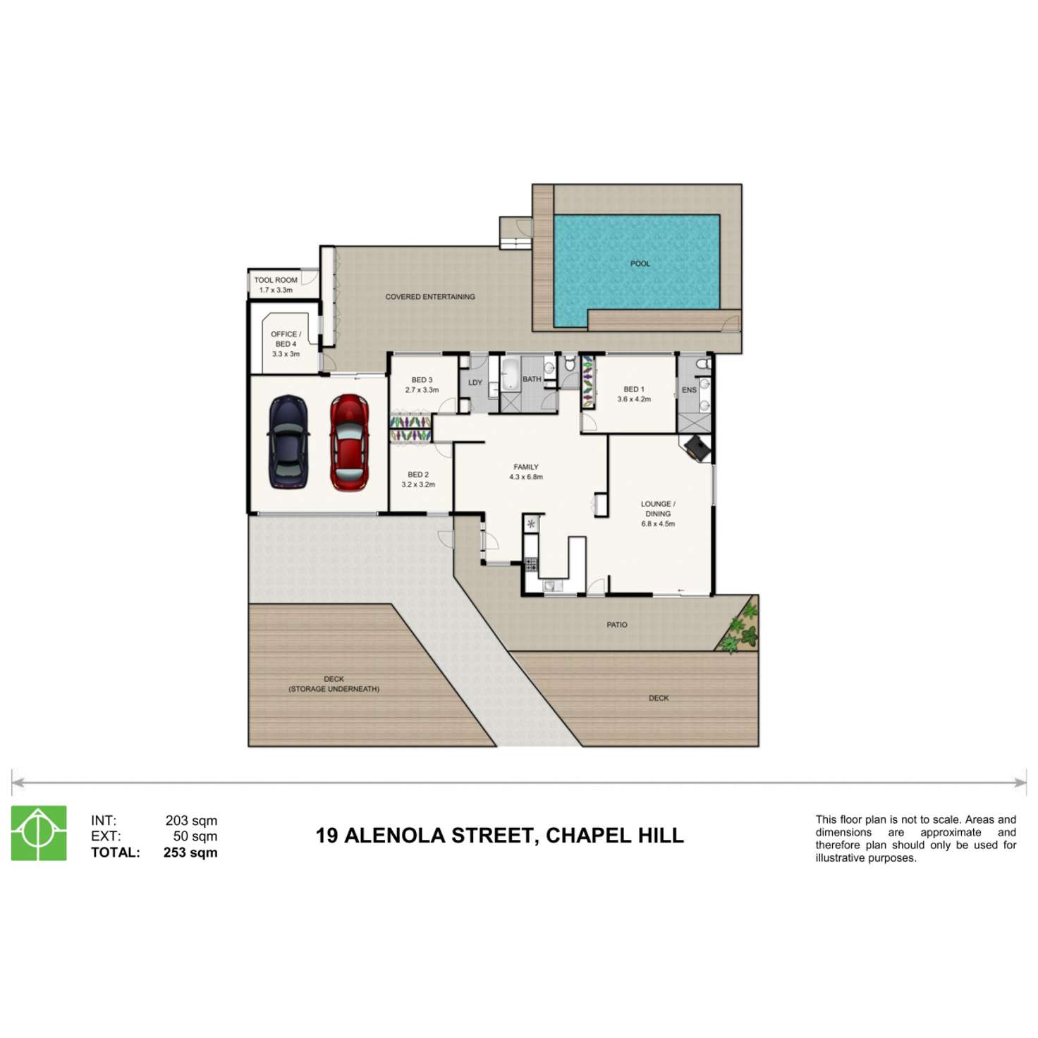 Floorplan of Homely house listing, 19 Alenola Street, Chapel Hill QLD 4069