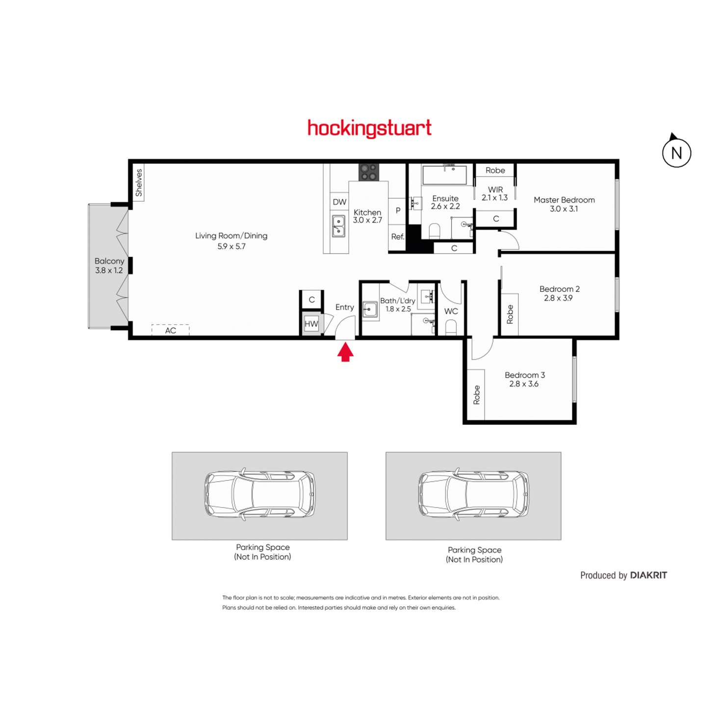 Floorplan of Homely apartment listing, 15B Inverleith Street, Hawthorn VIC 3122