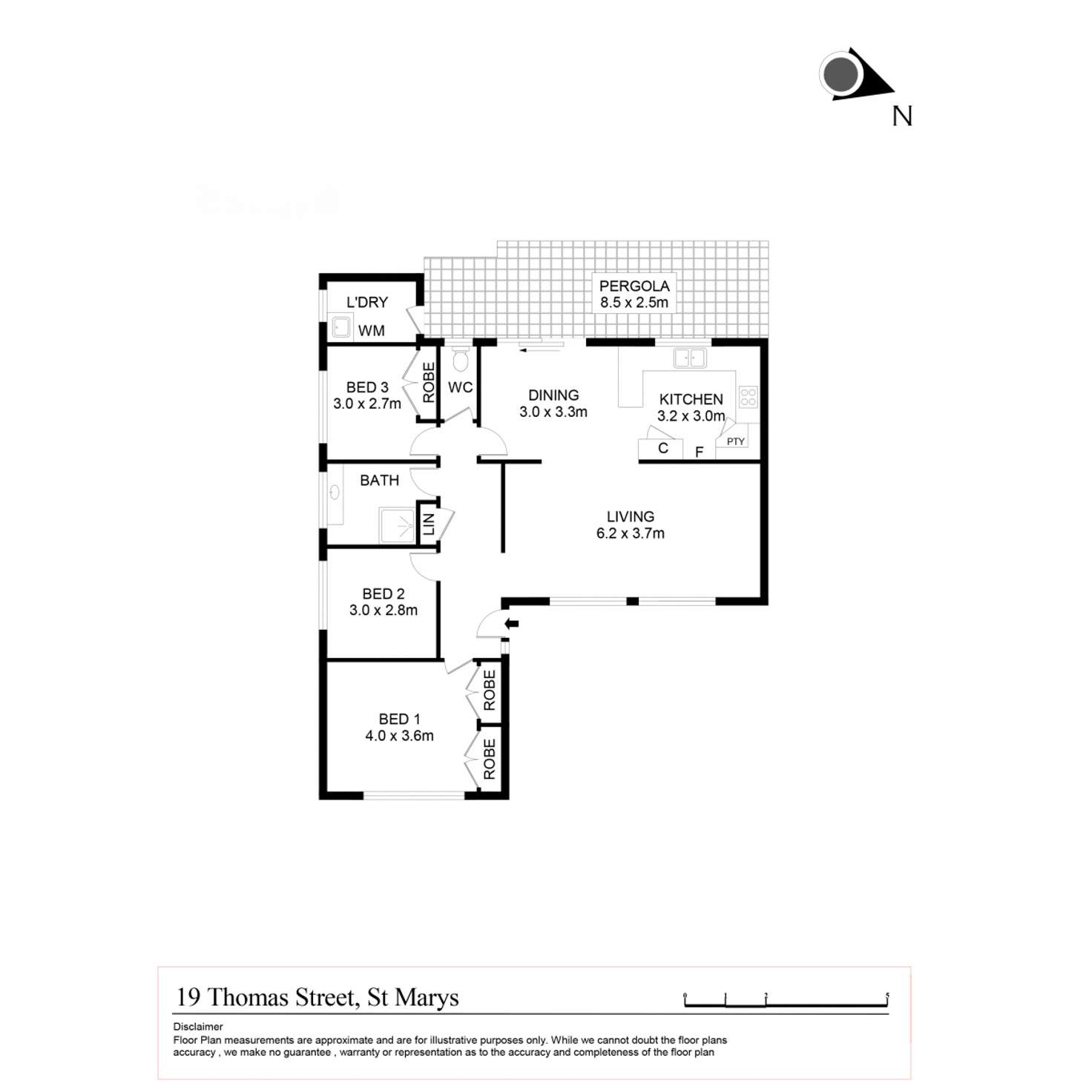 Floorplan of Homely house listing, 19 Thomas Street, St Marys NSW 2760