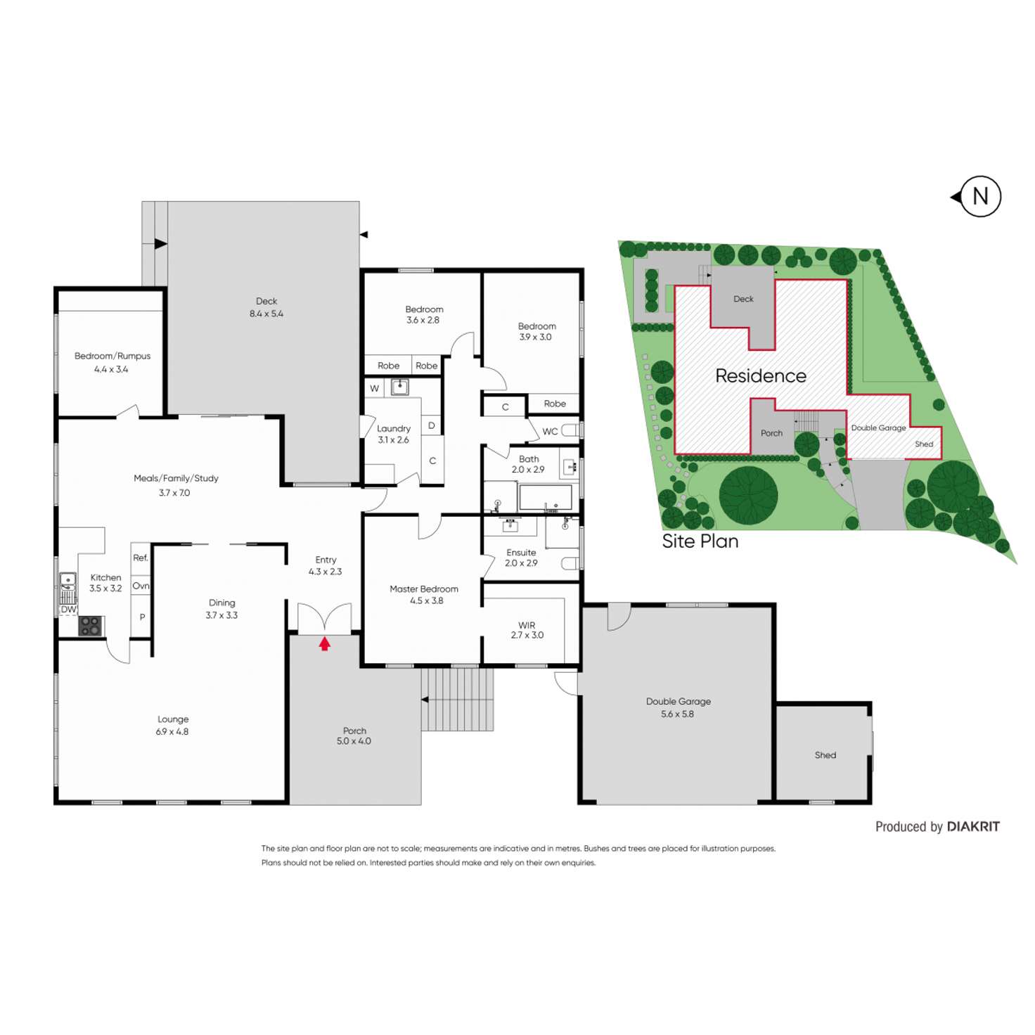 Floorplan of Homely house listing, 5 Gracefield Drive, Box Hill North VIC 3129