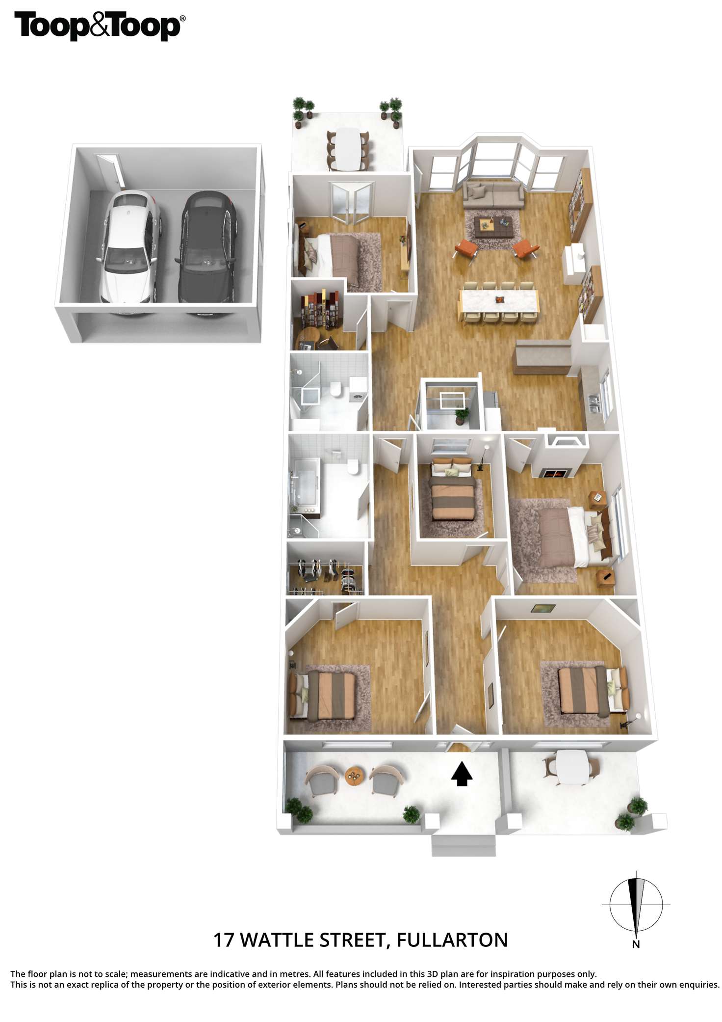 Floorplan of Homely house listing, 17 Wattle Street, Fullarton SA 5063