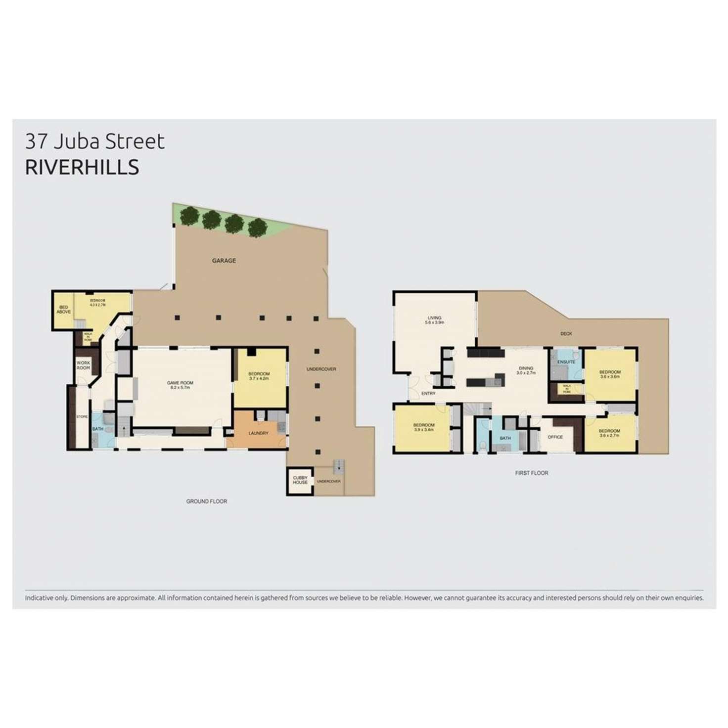 Floorplan of Homely house listing, 37 Juba Street, Riverhills QLD 4074