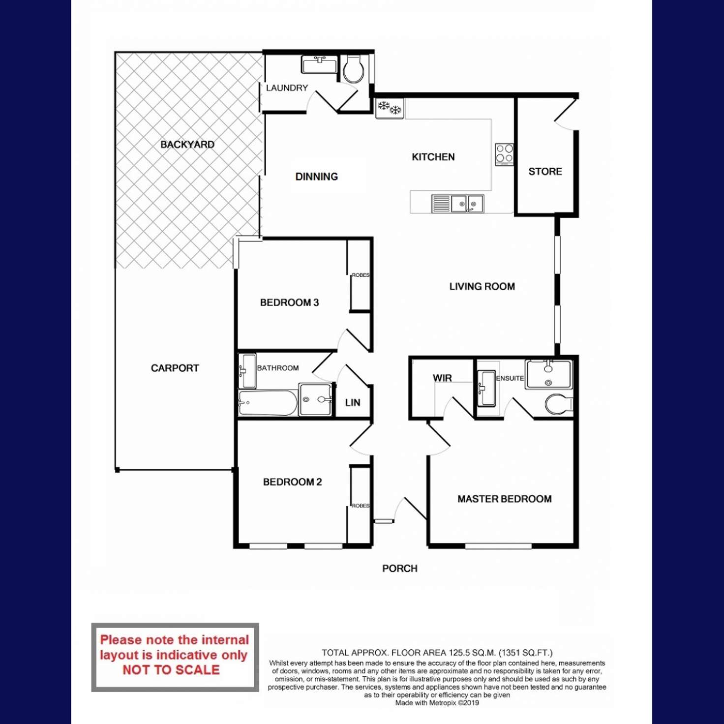 Floorplan of Homely house listing, 19 Prince Street, Queens Park WA 6107