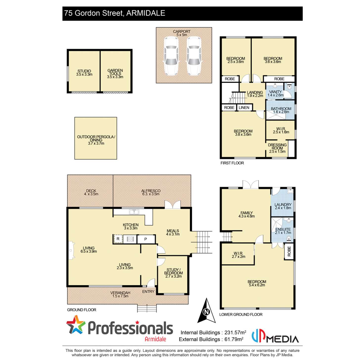 Floorplan of Homely house listing, 75 Gordon Street, Armidale NSW 2350