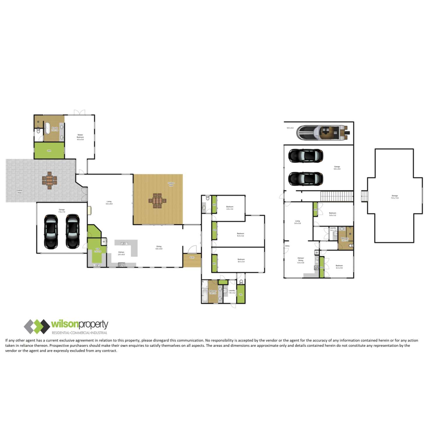 Floorplan of Homely acreageSemiRural listing, 1590 Traralgon Creek Road, Koornalla VIC 3844