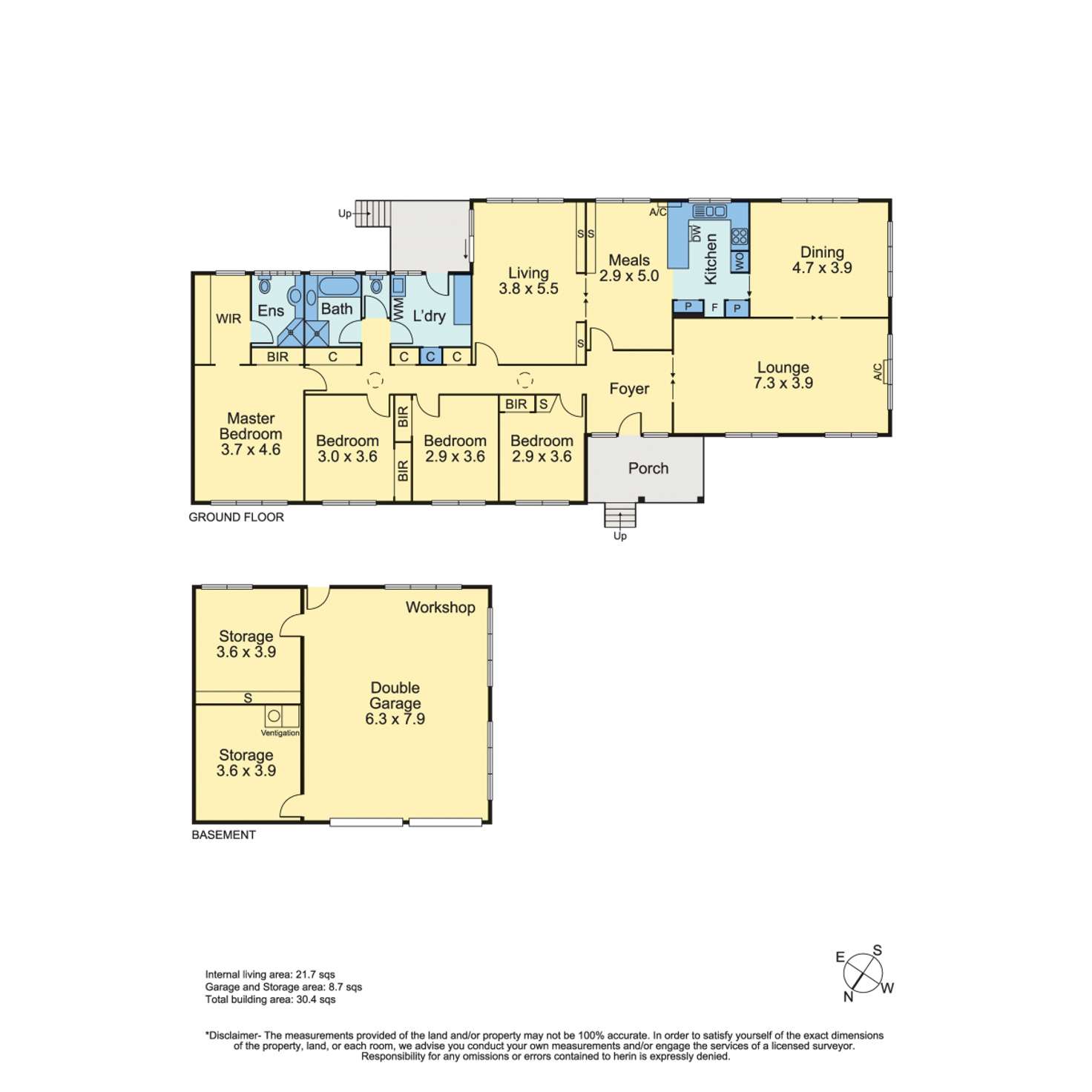 Floorplan of Homely house listing, 5 Kilmiston Court, Frankston South VIC 3199