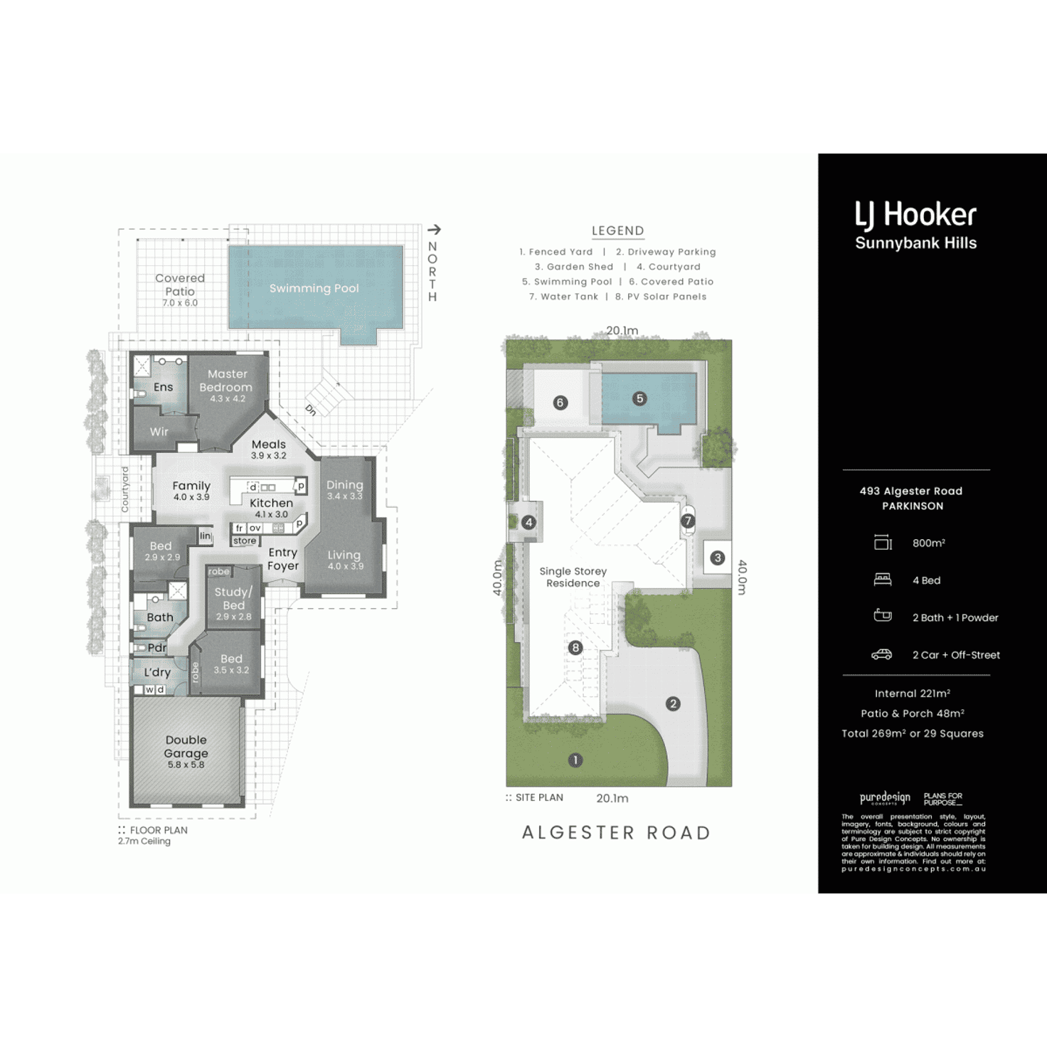 Floorplan of Homely house listing, 493 Algester Road, Parkinson QLD 4115