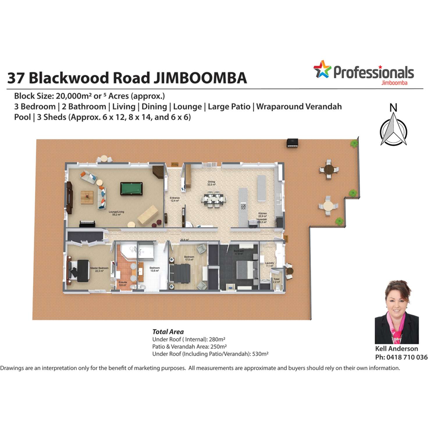 Floorplan of Homely house listing, 37-71 Blackwood Road, Jimboomba QLD 4280