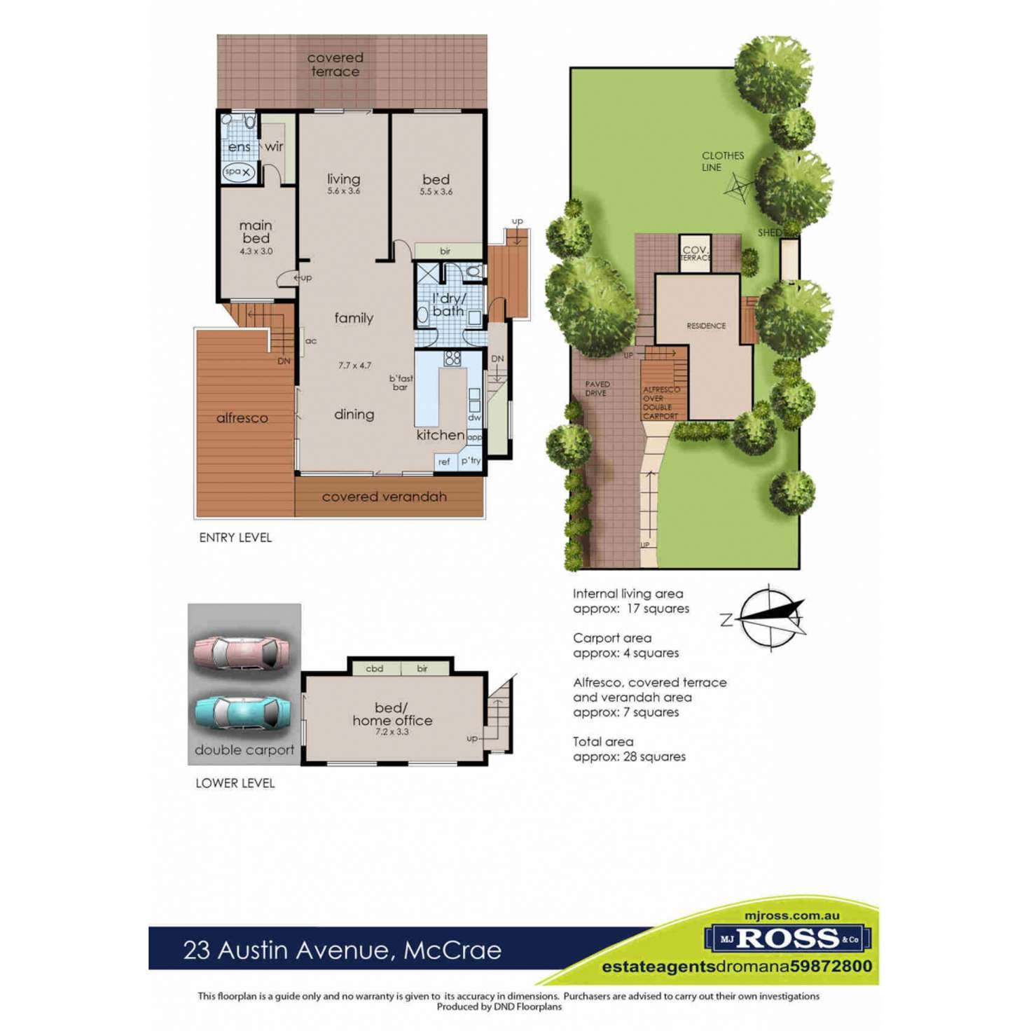 Floorplan of Homely house listing, 23 Austin Avenue, Mccrae VIC 3938