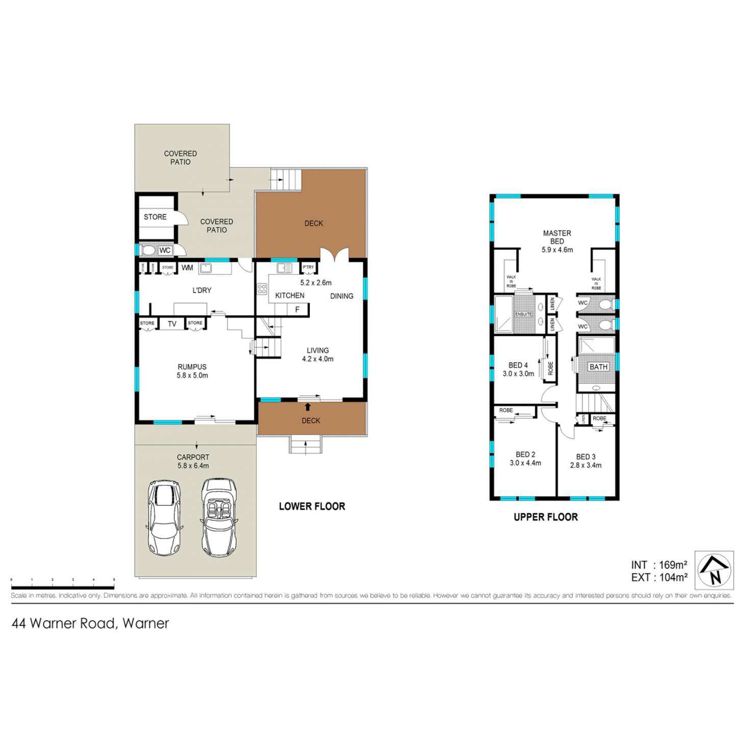 Floorplan of Homely house listing, 44 Warner Road, Warner QLD 4500