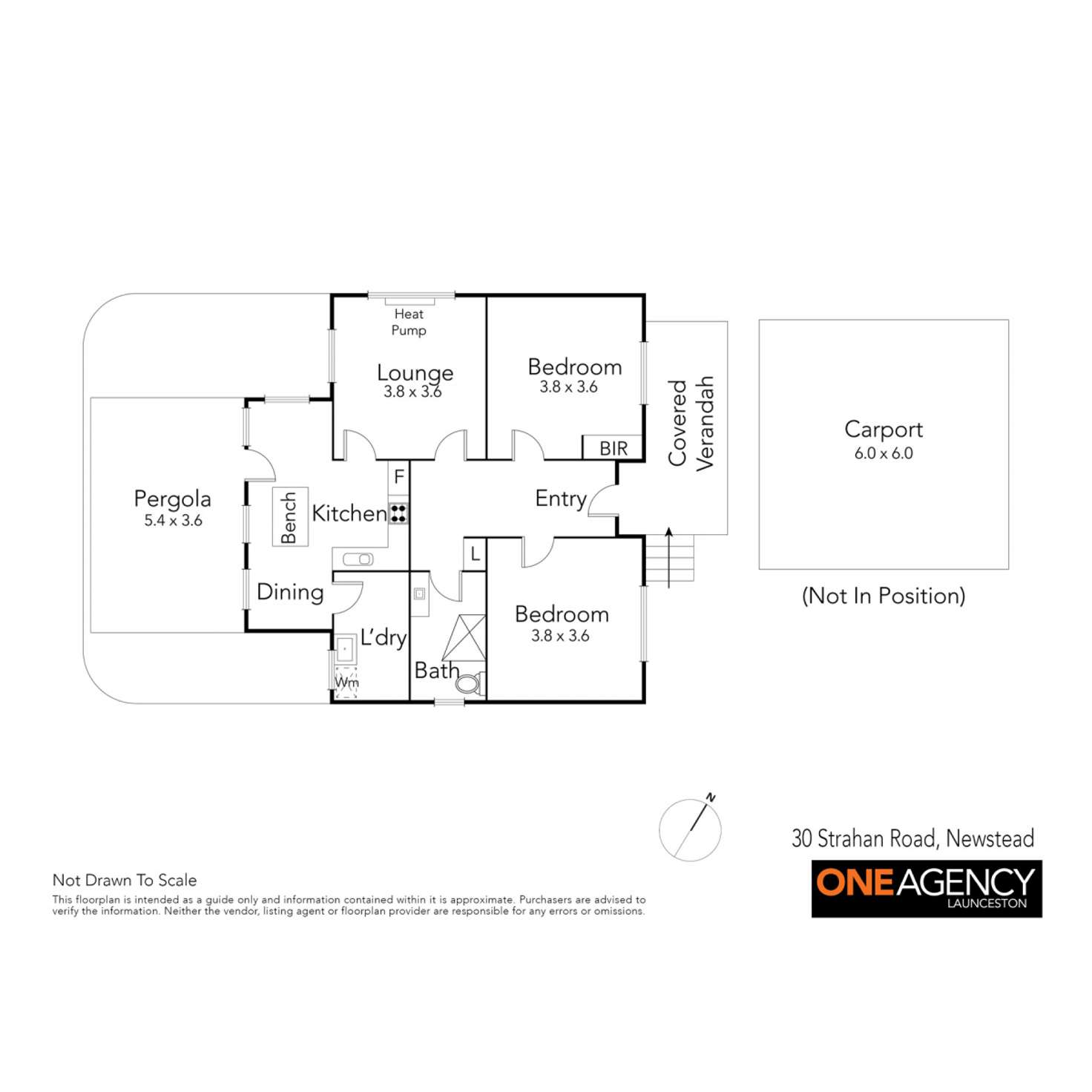 Floorplan of Homely villa listing, 30 Strahan Road, Newstead TAS 7250