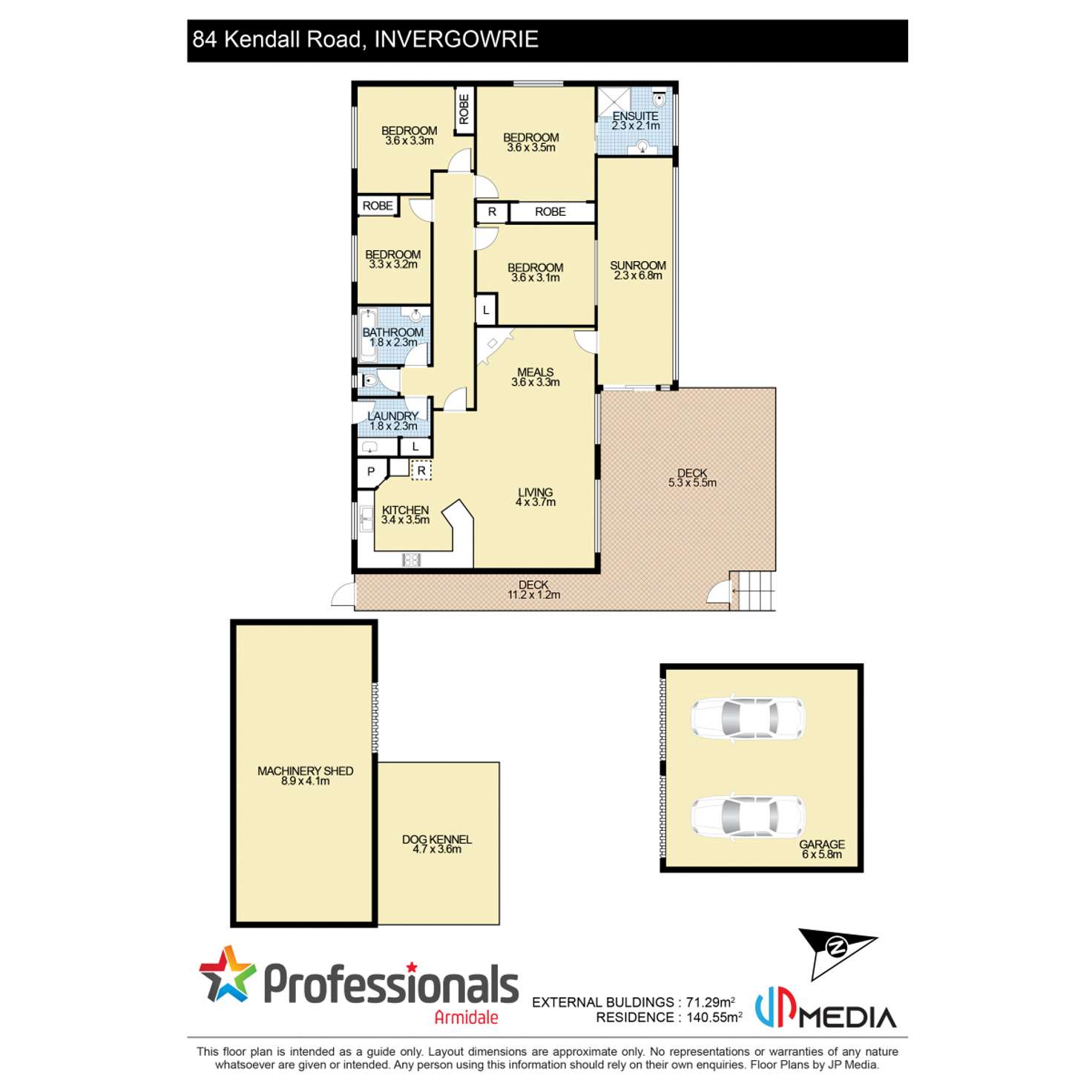 Floorplan of Homely house listing, 84 Kendall Road, Armidale NSW 2350