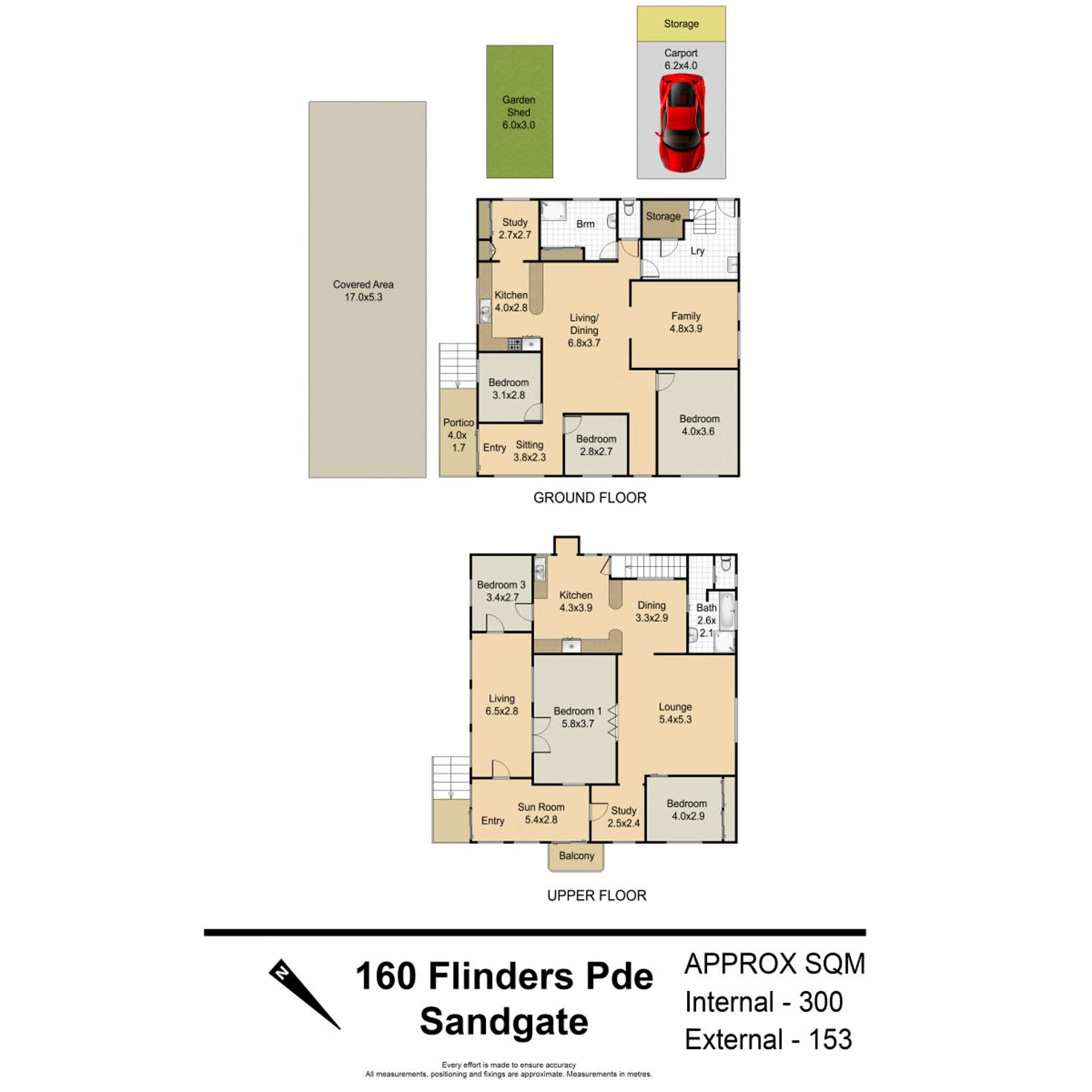 Floorplan of Homely house listing, 160 Flinders Parade, Sandgate QLD 4017