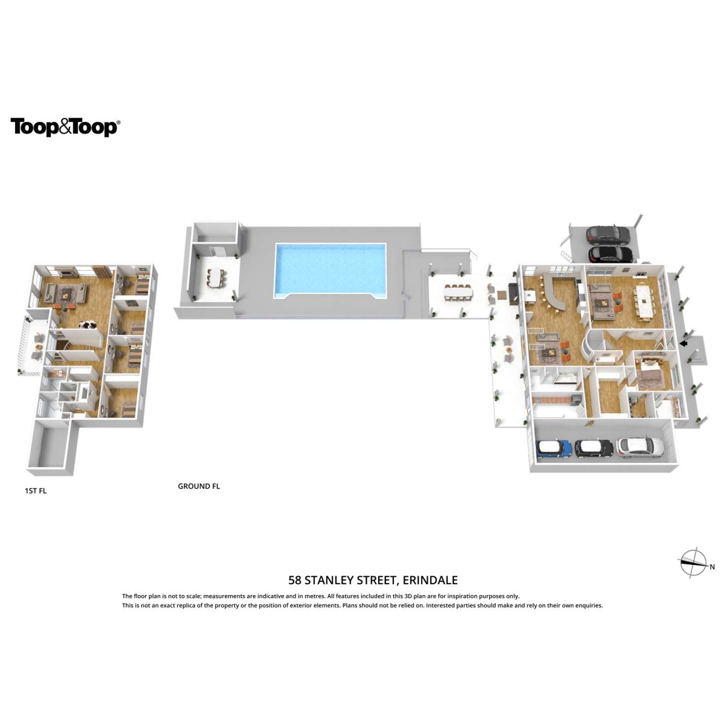 Floorplan of Homely house listing, 58 Stanley Street, Erindale SA 5066