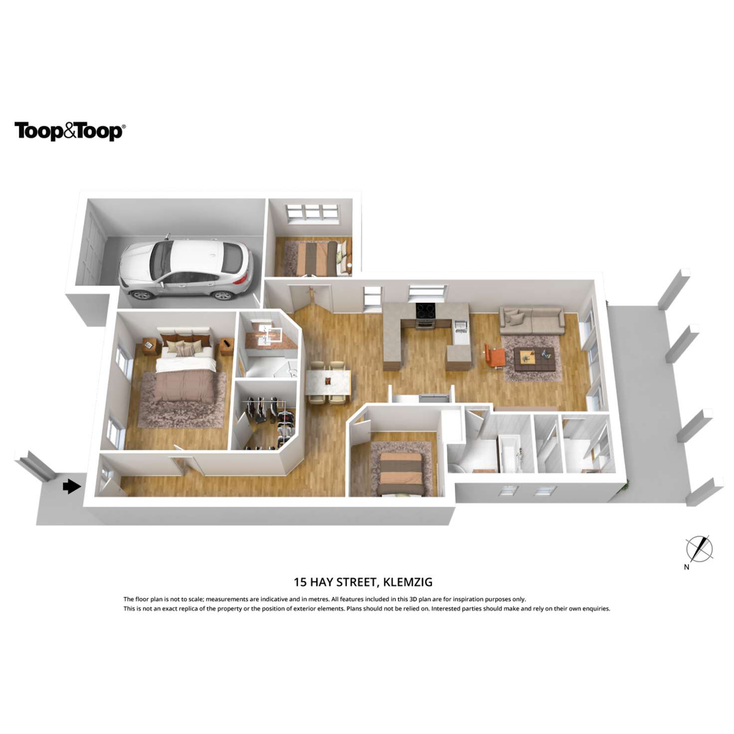Floorplan of Homely house listing, 15 Hay Street, Klemzig SA 5087