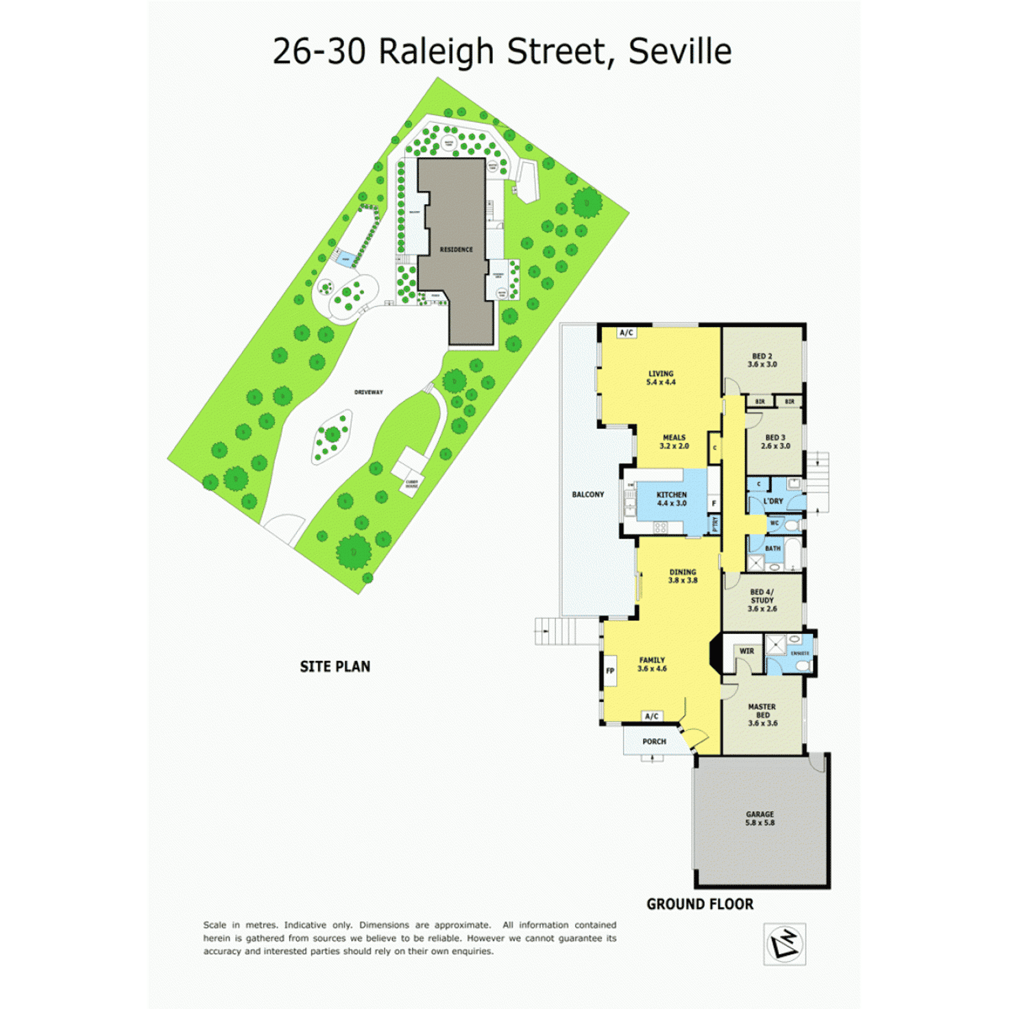 Floorplan of Homely house listing, 26-30 Raleigh Street, Seville VIC 3139