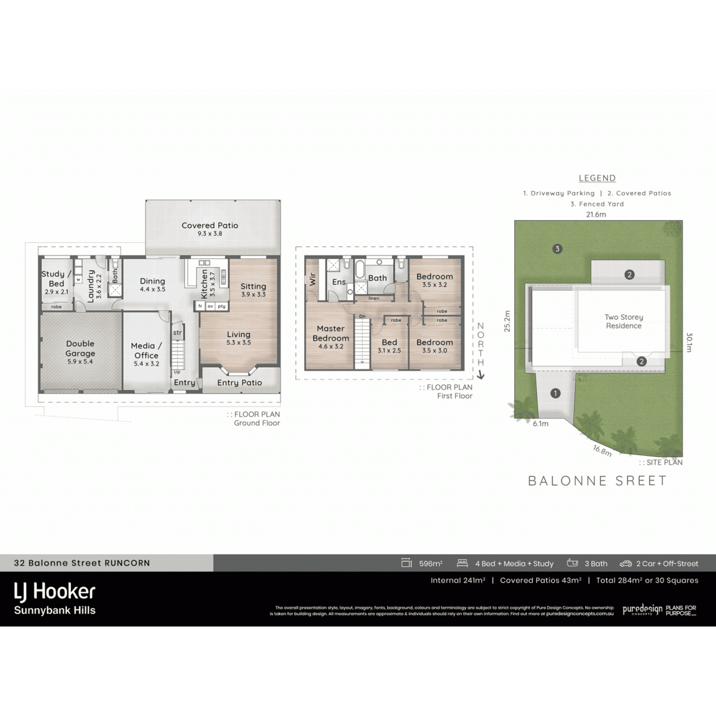 Floorplan of Homely house listing, 32 Balonne Street, Runcorn QLD 4113