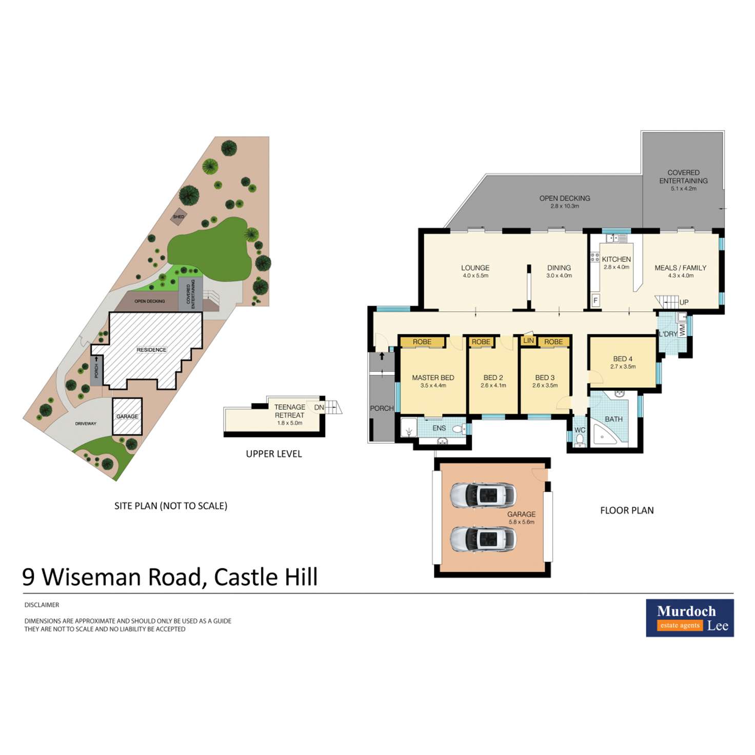 Floorplan of Homely house listing, 9 Wiseman Road, Castle Hill NSW 2154