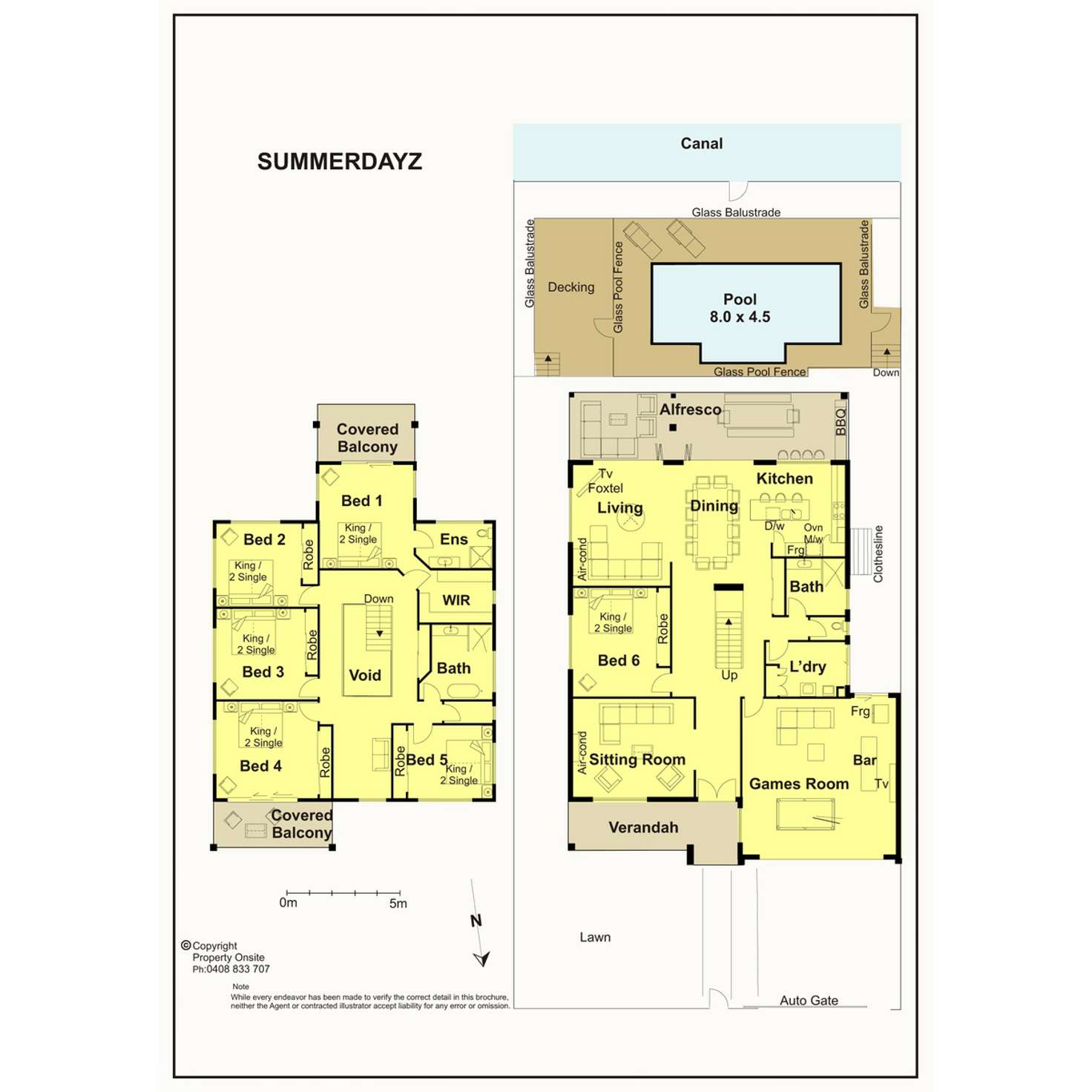 Floorplan of Homely house listing, 9 Rebecca Court, Broadbeach Waters QLD 4218