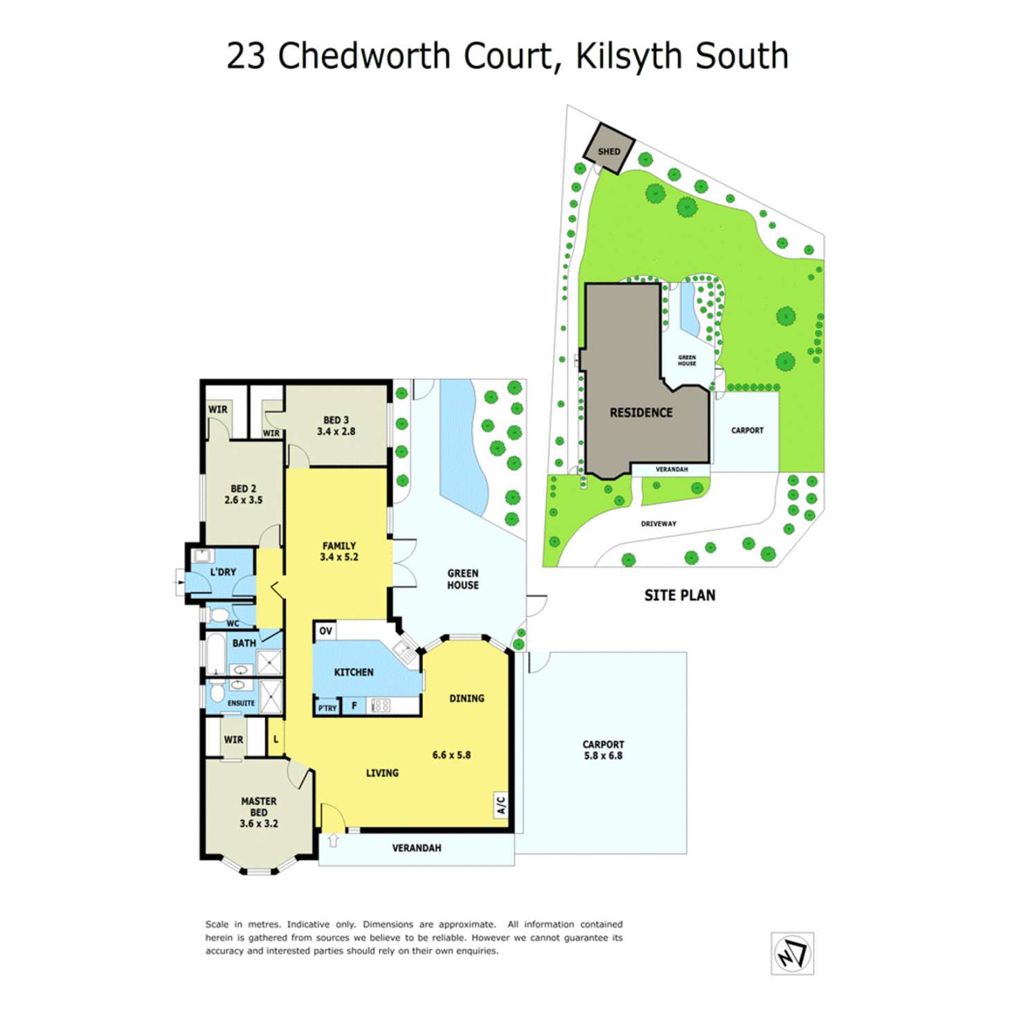 Floorplan of Homely house listing, 23 Chedworth Court, Kilsyth South VIC 3137