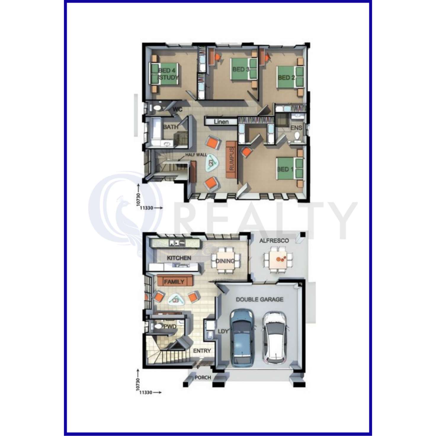 Floorplan of Homely house listing, 43 Conway Street, Riverview QLD 4303