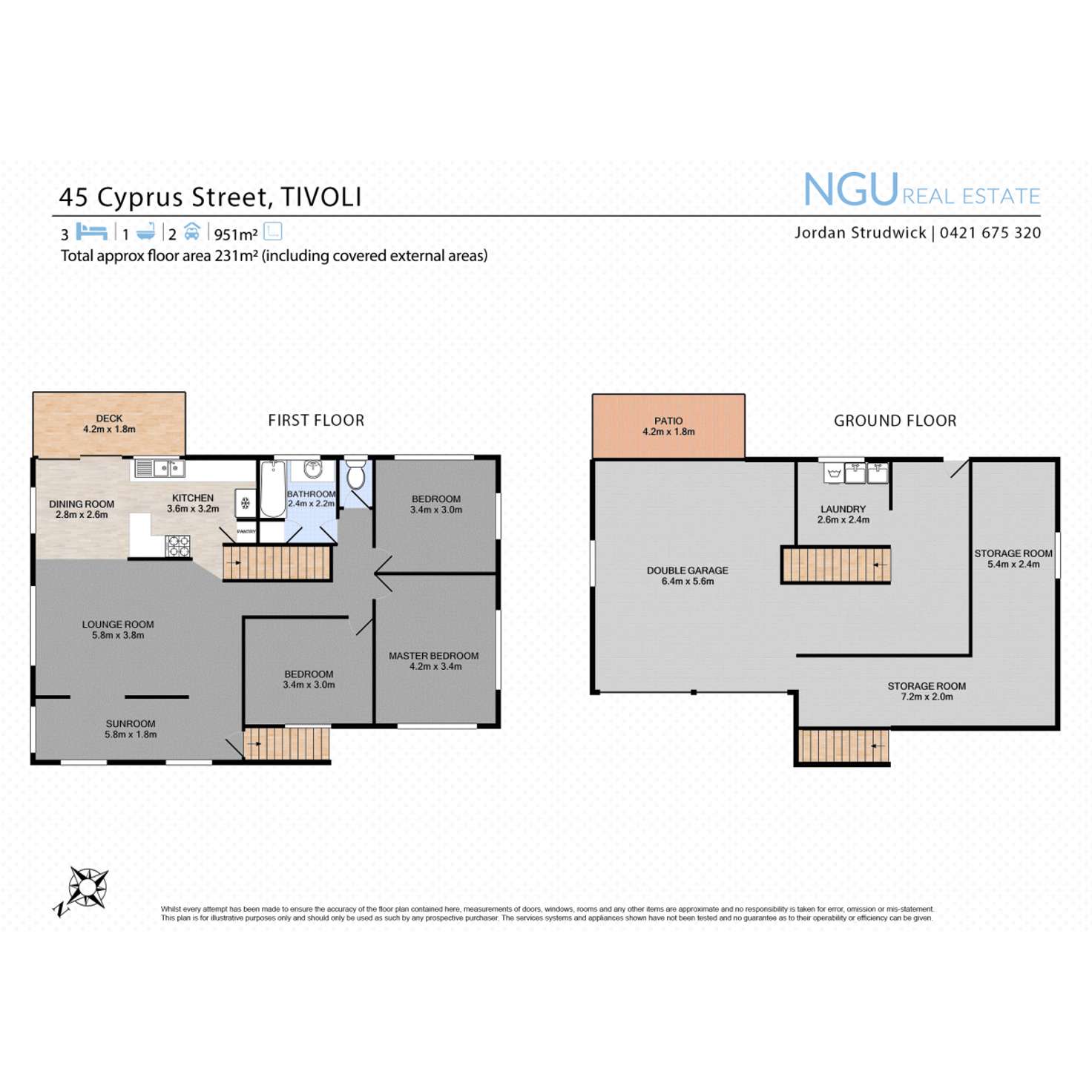 Floorplan of Homely house listing, 45 Cyprus Street, Tivoli QLD 4305