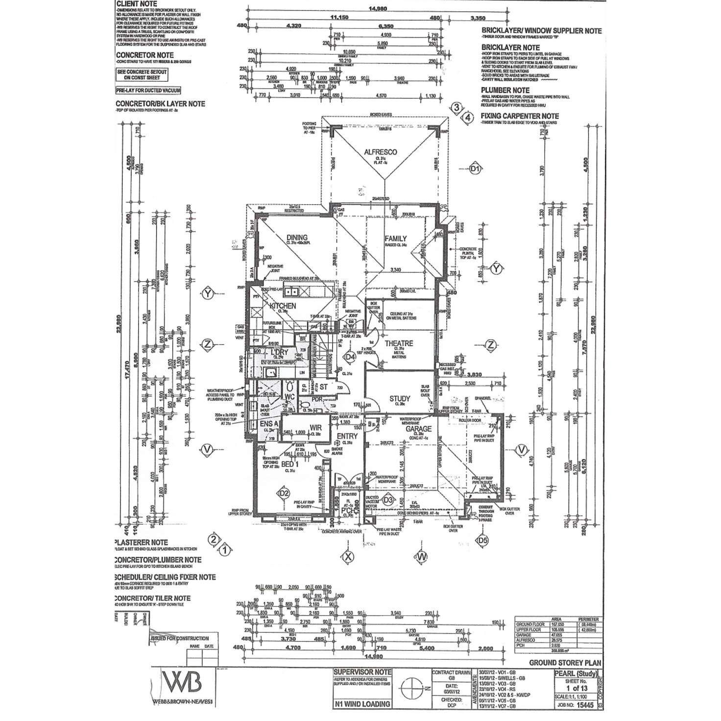 Floorplan of Homely house listing, 14 Calderstone Rise, Landsdale WA 6065